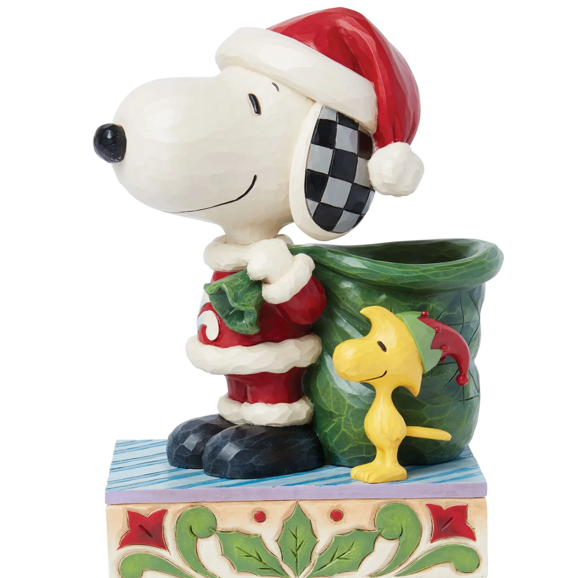 Enesco Gift Figurines | Snoopy Santa and Elf Woodstock