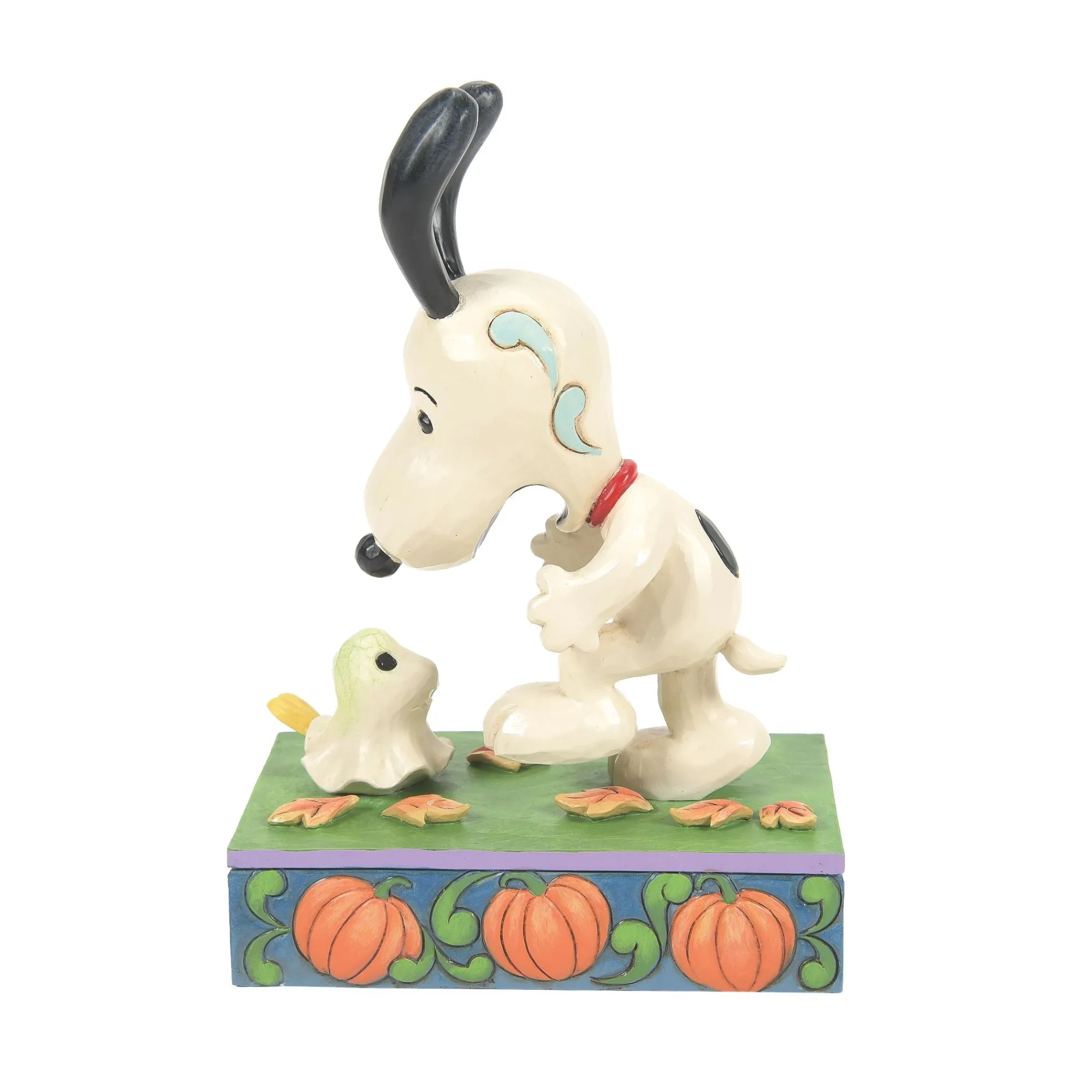 Enesco Gift Figurines | Snoopy Scared by Woodstock Gho