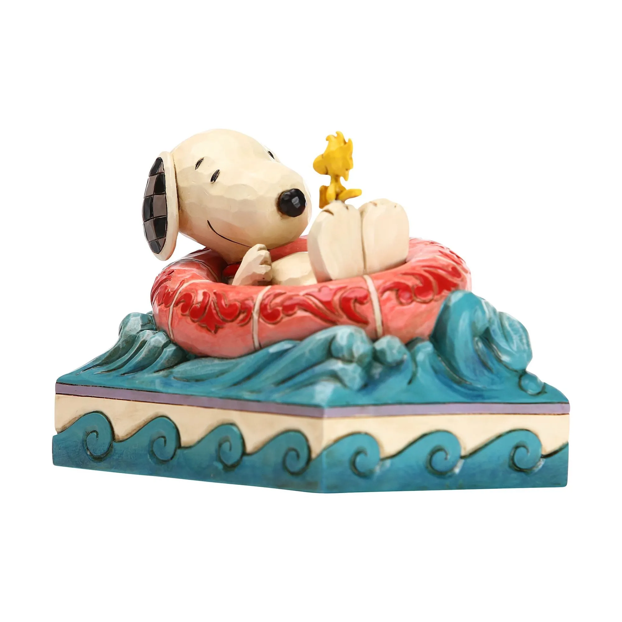 Enesco Gift Figurines | Snoopy/Woodstock in Floatie