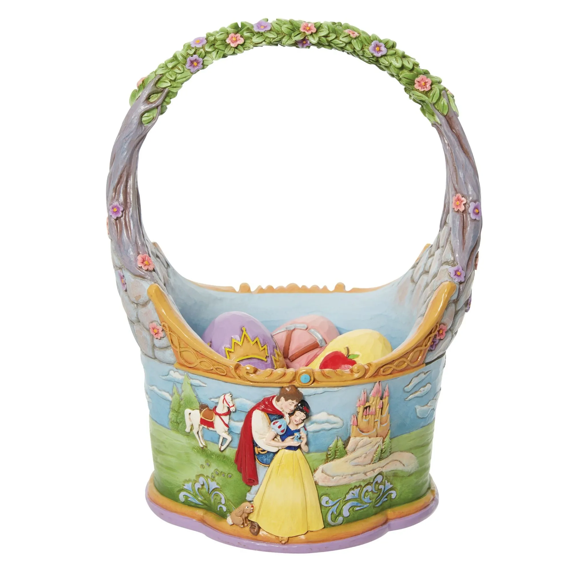 Enesco Gift Figurines | Snow White Basket & Eggs