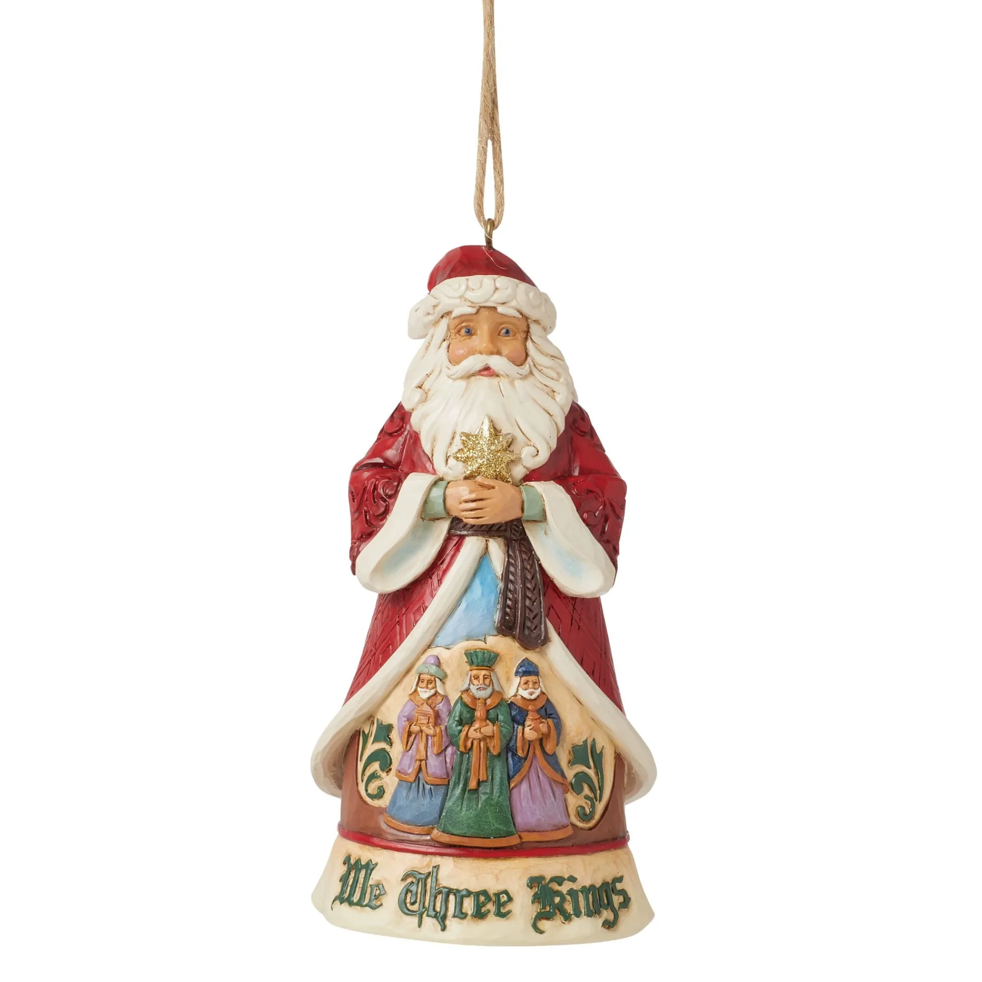 Enesco Gift Ornaments | Santas | Song Series We Three Kings Orn