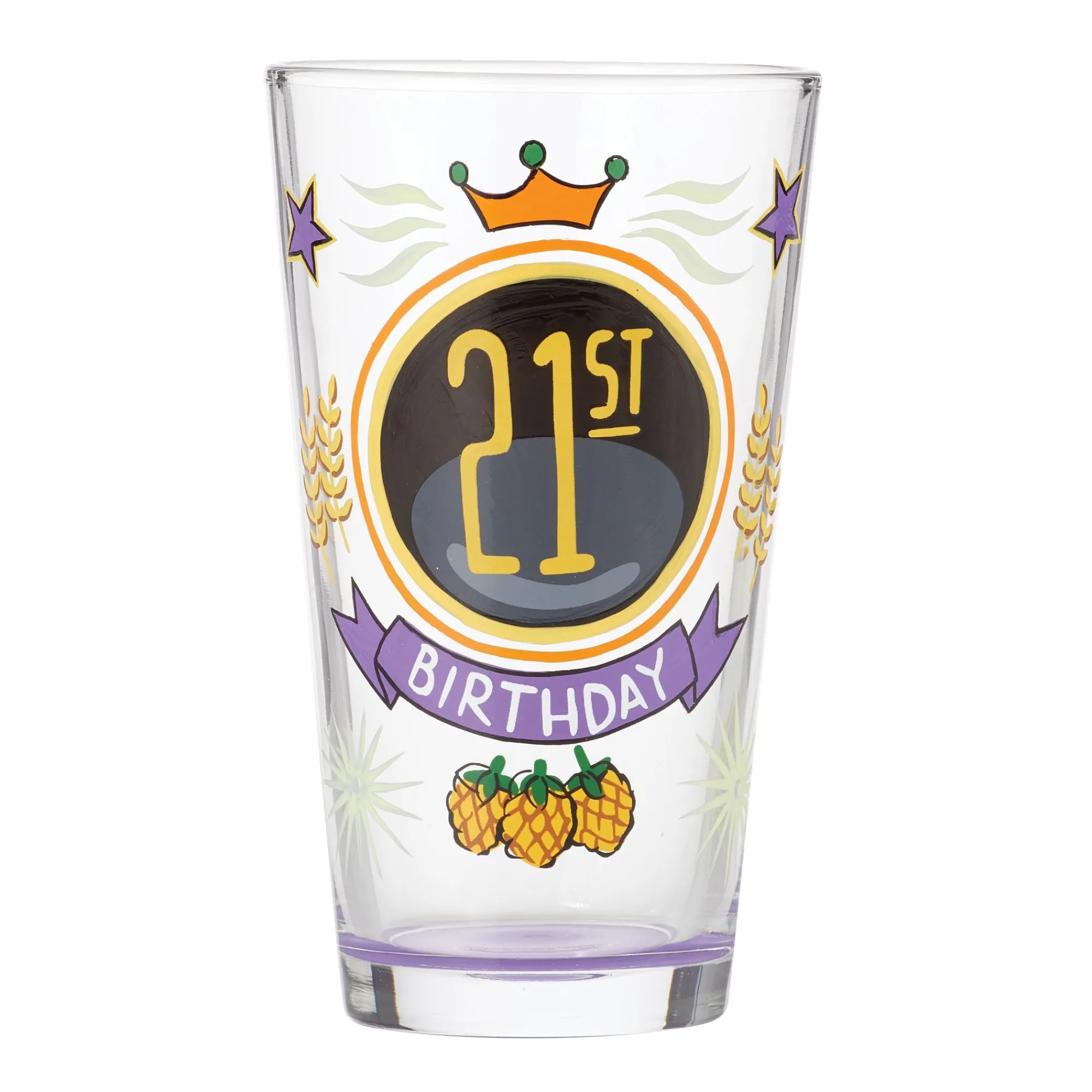 Enesco Gift Drinkware | 21st Birthday Pint Glass