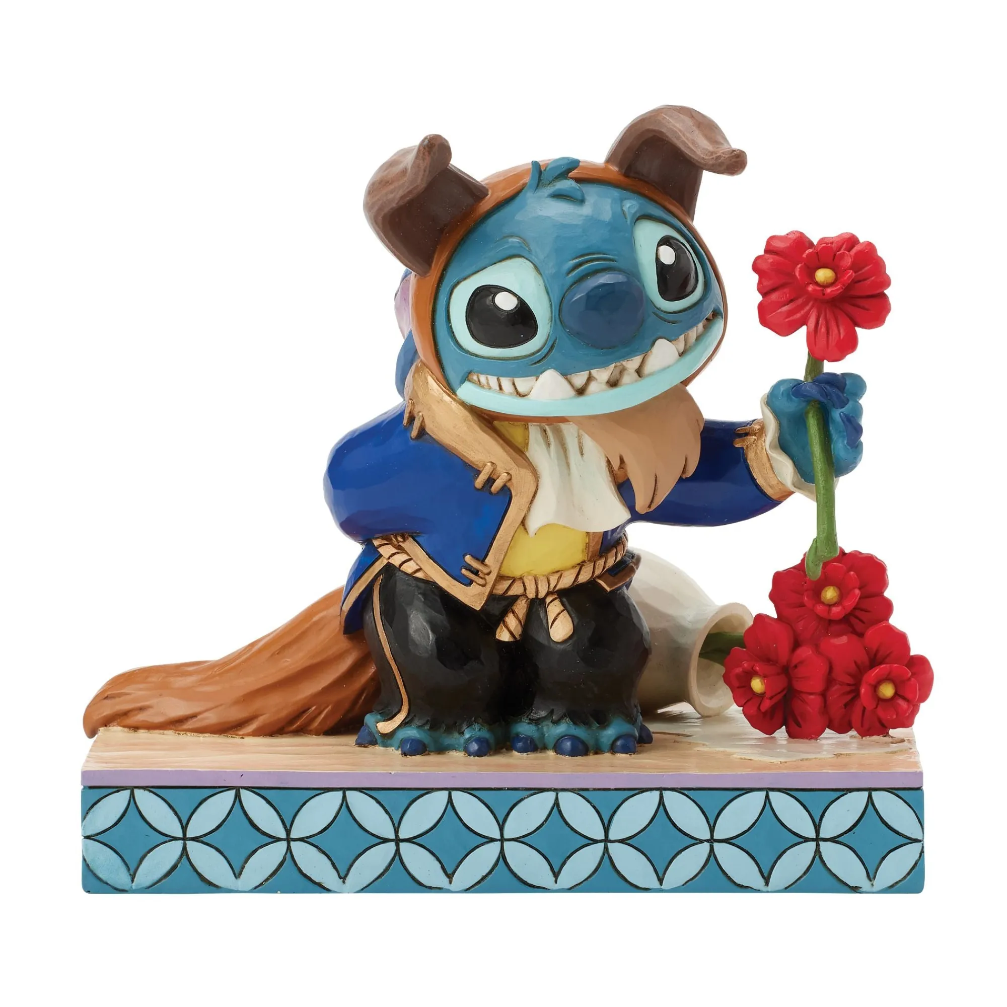 Enesco Gift Figurines | Stitch Dressed As Beast