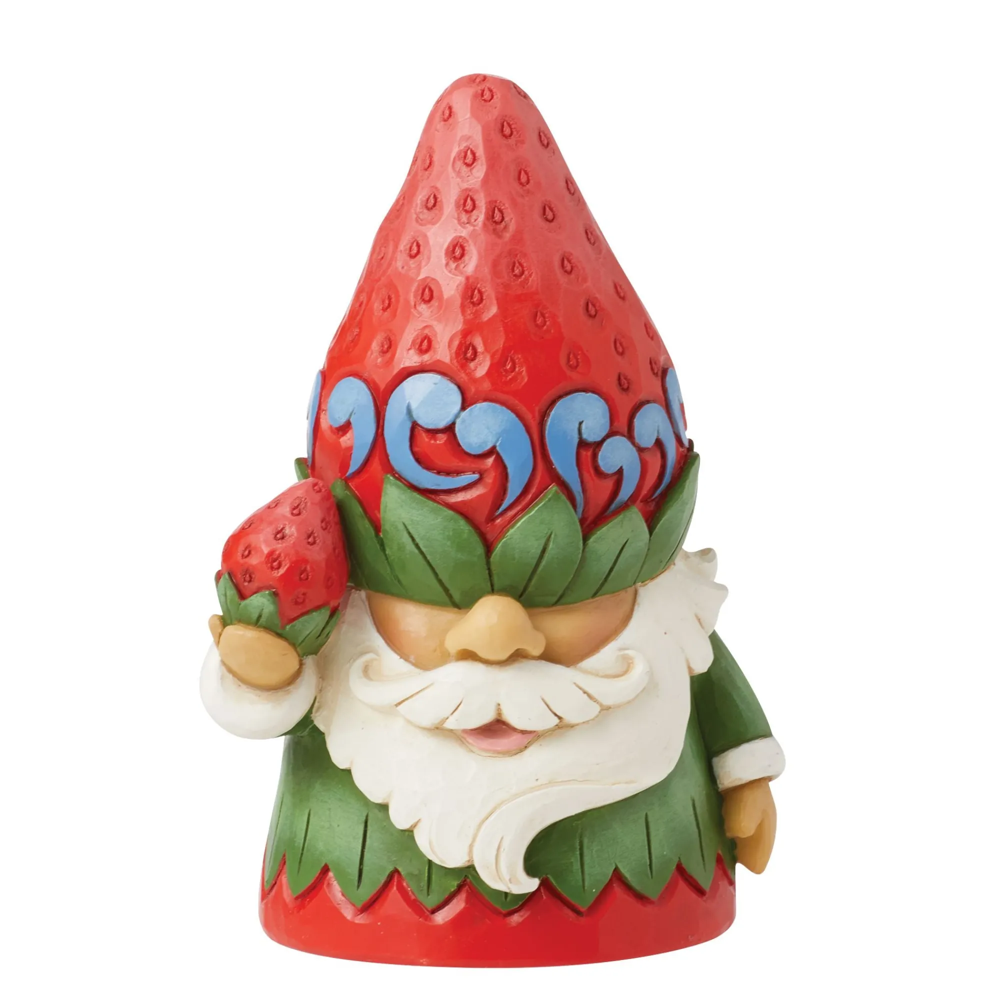 Enesco Gift Figurines | Strawberry Hat Gnome Figurine