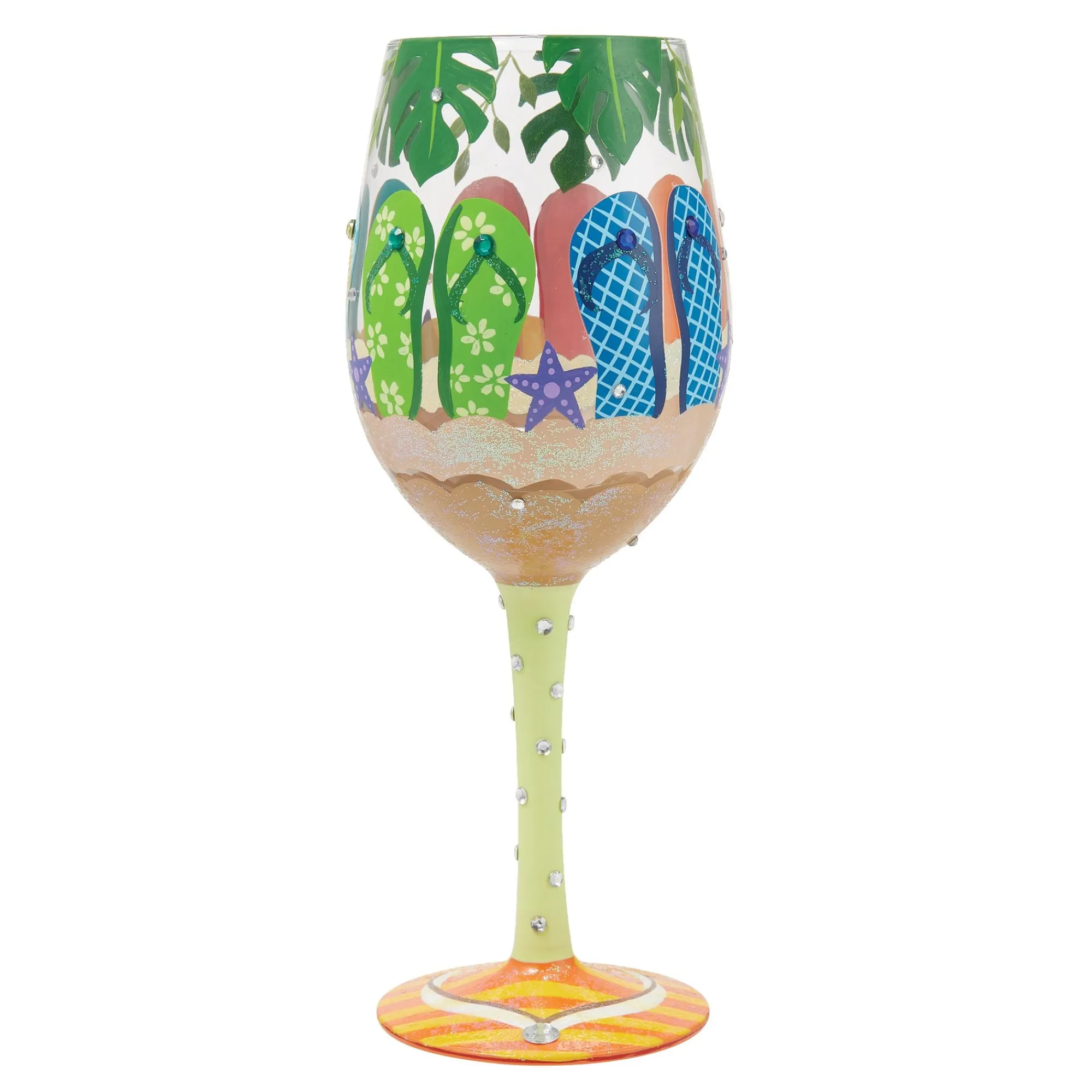 Enesco Gift Drinkware | Stuck in the Sand Wine Glass