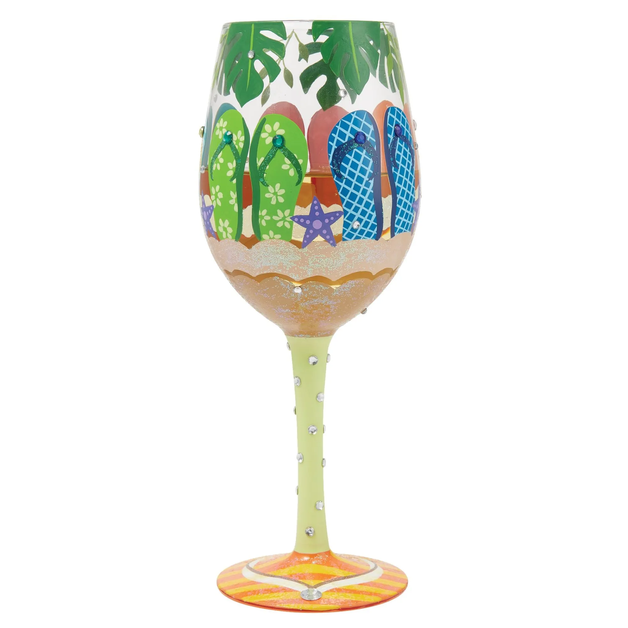 Enesco Gift Drinkware | Stuck in the Sand Wine Glass