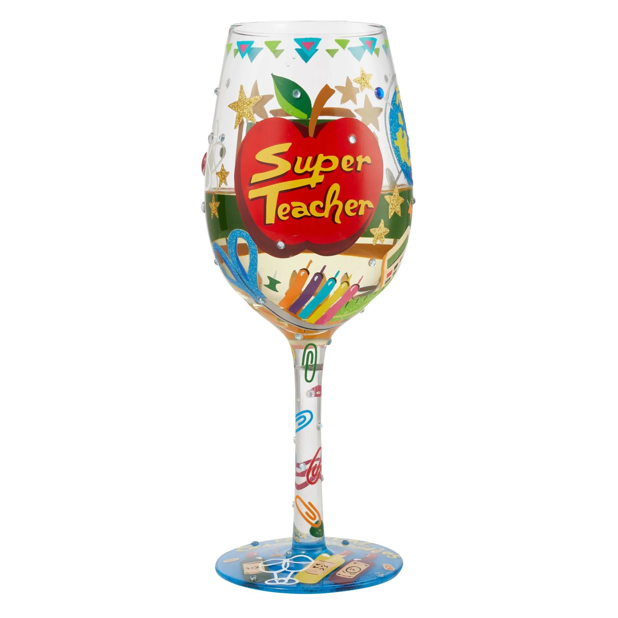 Enesco Gift Drinkware | Super Teacher Wine Glass