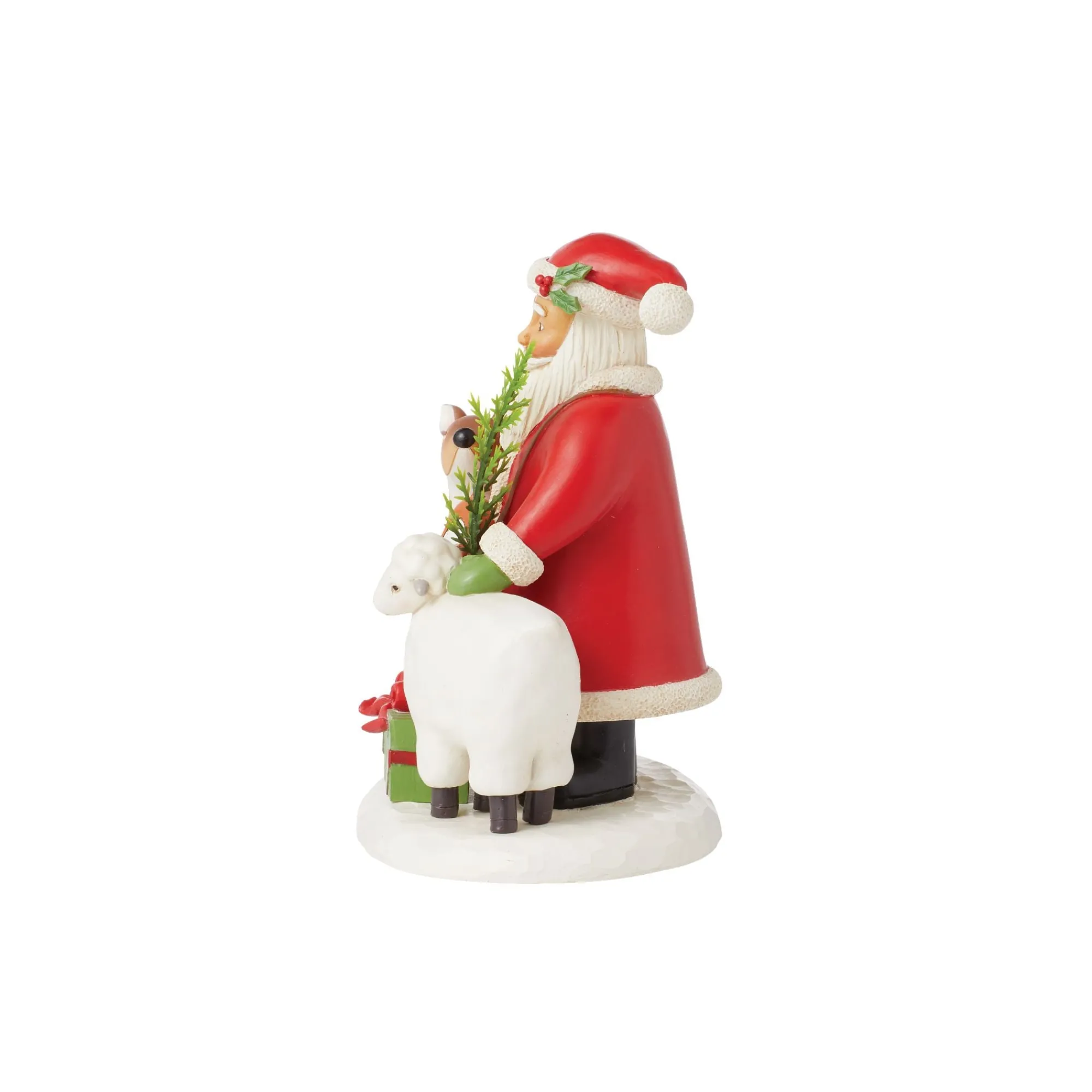 Enesco Gift Figurines | Santas | Sweet Forest Friends Santa