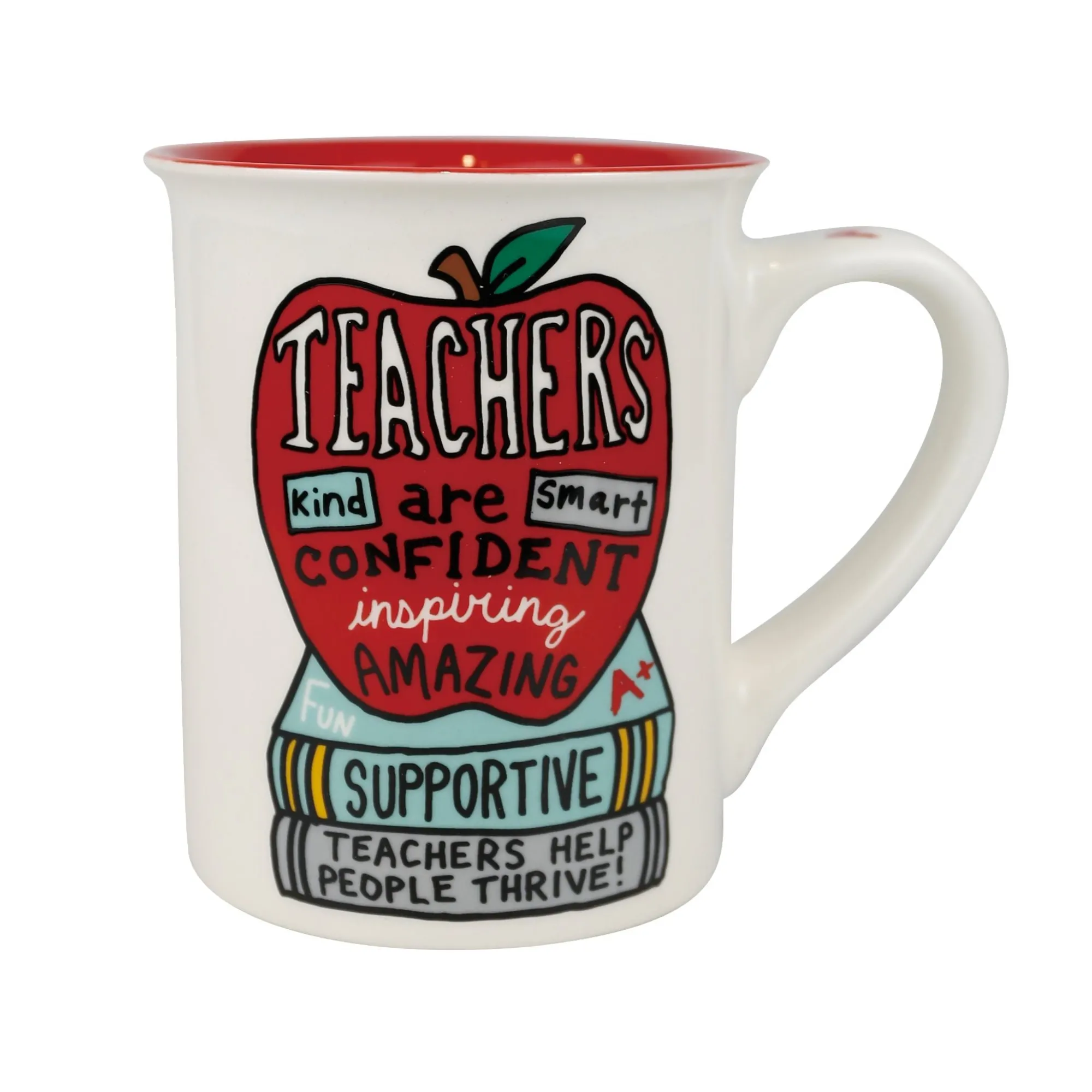 Enesco Gift Mugs | Drinkware | Teacher Apple 16 oz Mug