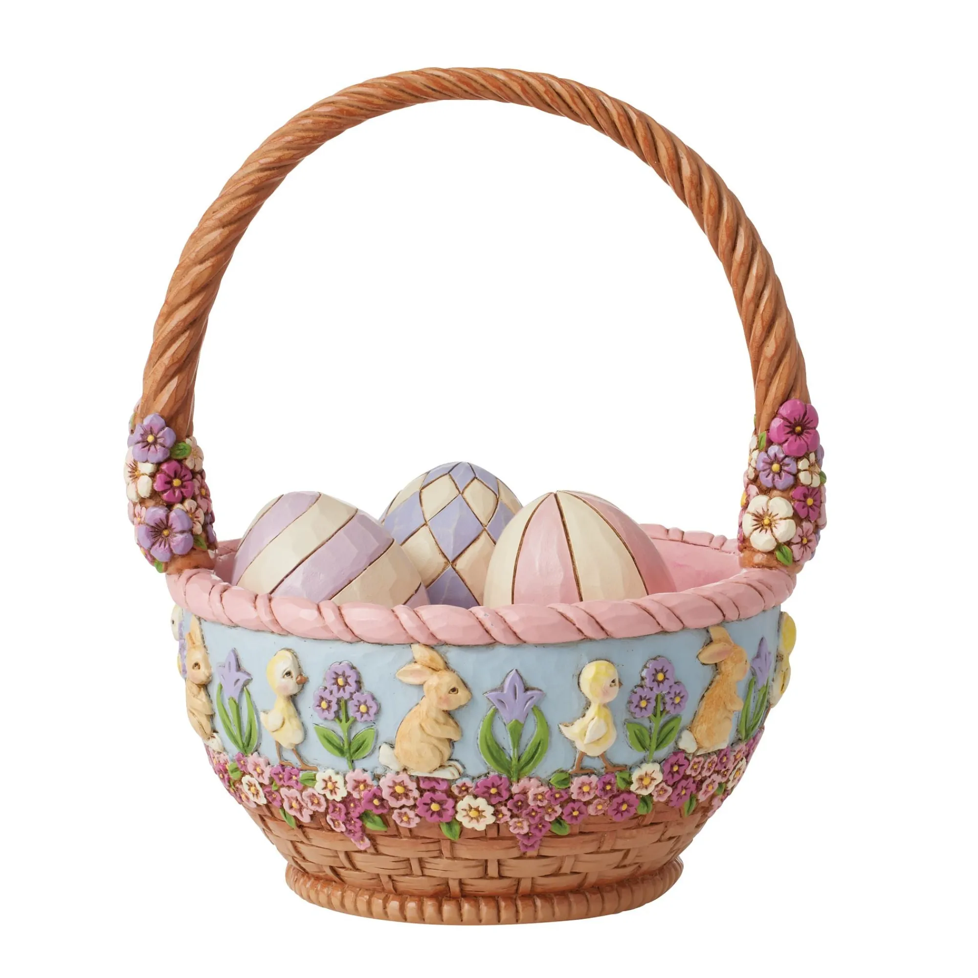 Enesco Gift Figurines | 19th Annual Easter Basket w/Eg