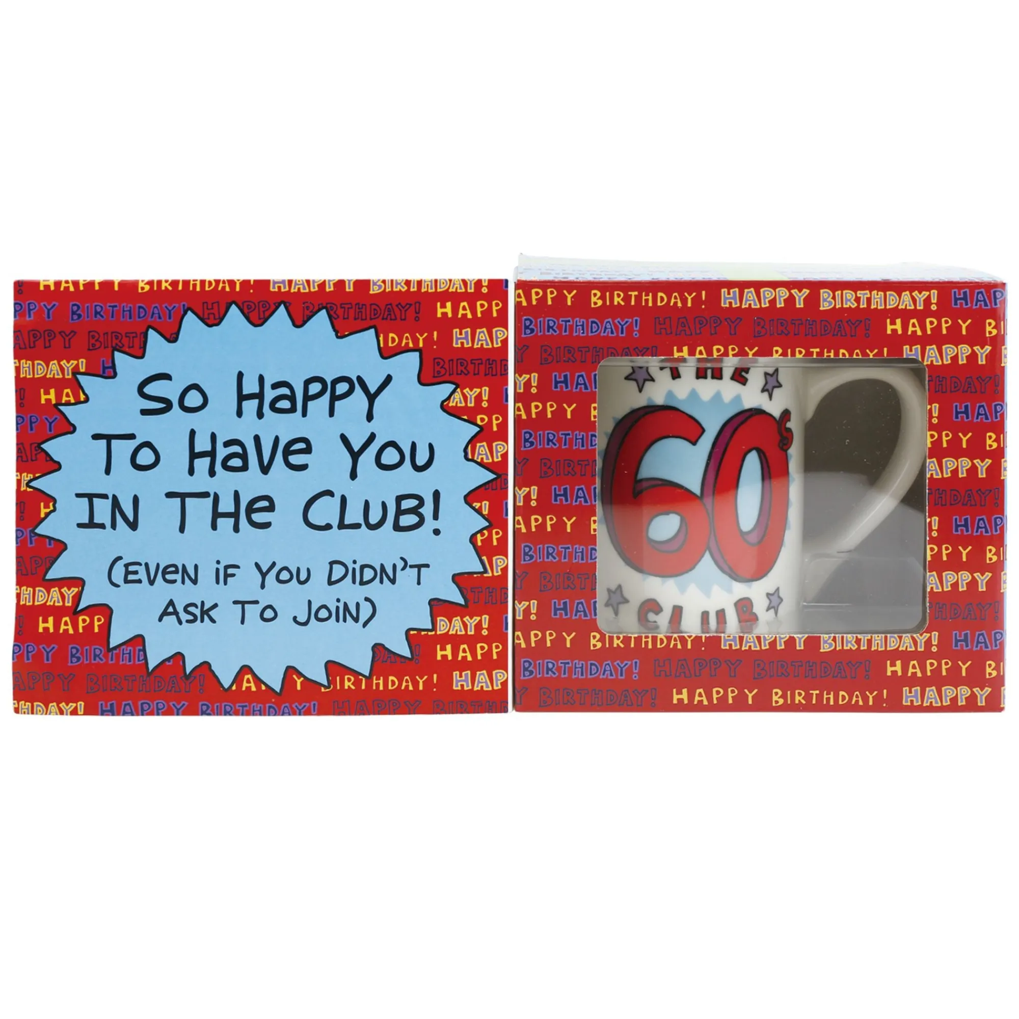 Enesco Gift Mugs | Drinkware | 60th Birthday Club Mug Gift