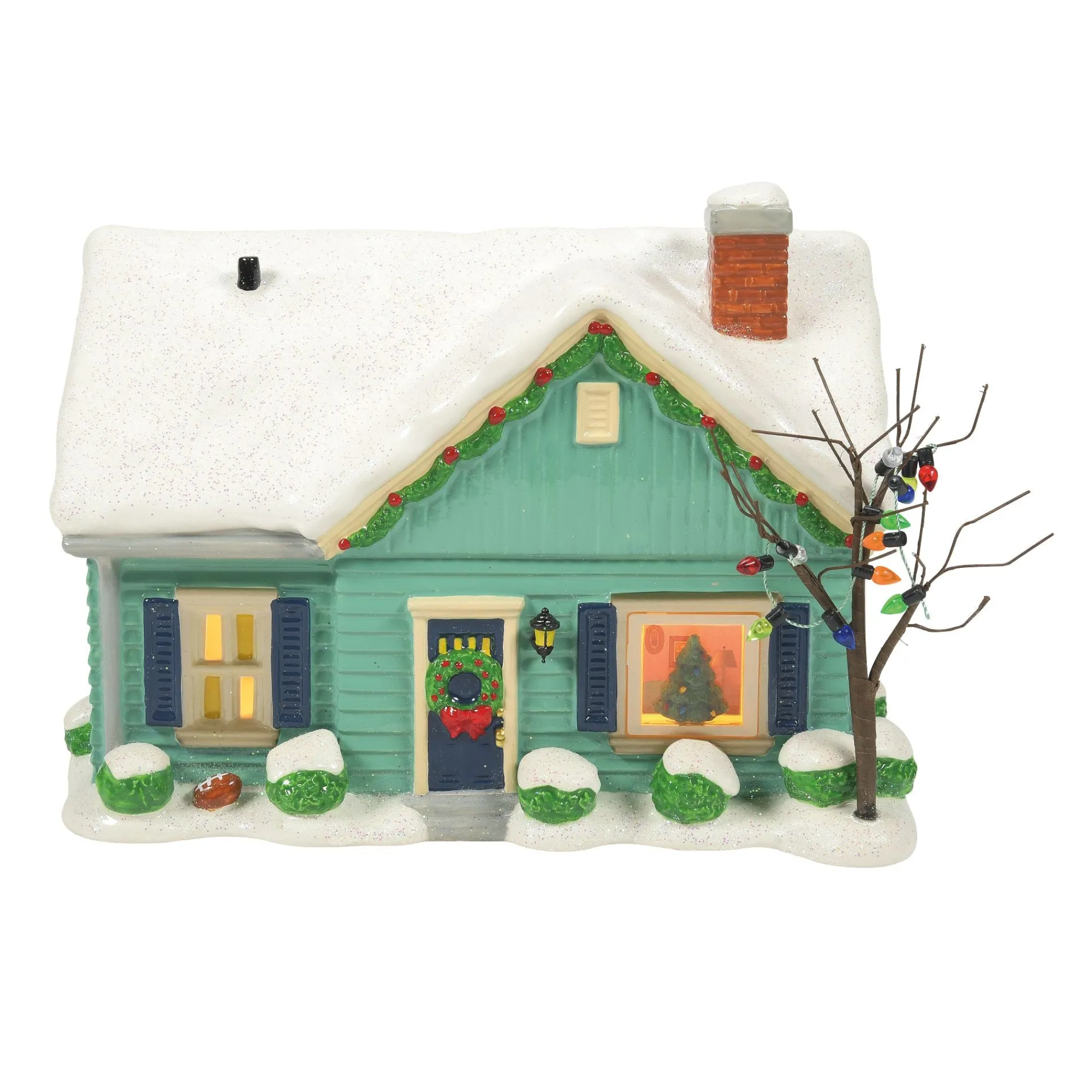 Department 56 Village Lighted Buildings | The Blue House On James Street