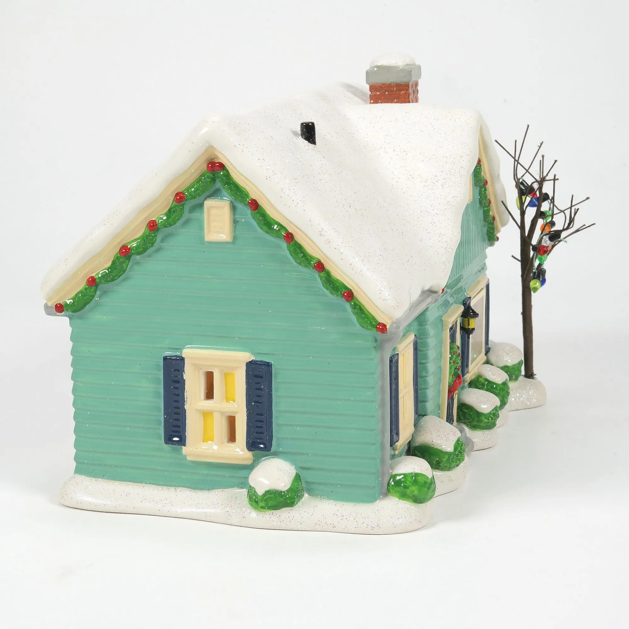 Department 56 Village Lighted Buildings | The Blue House On James Street