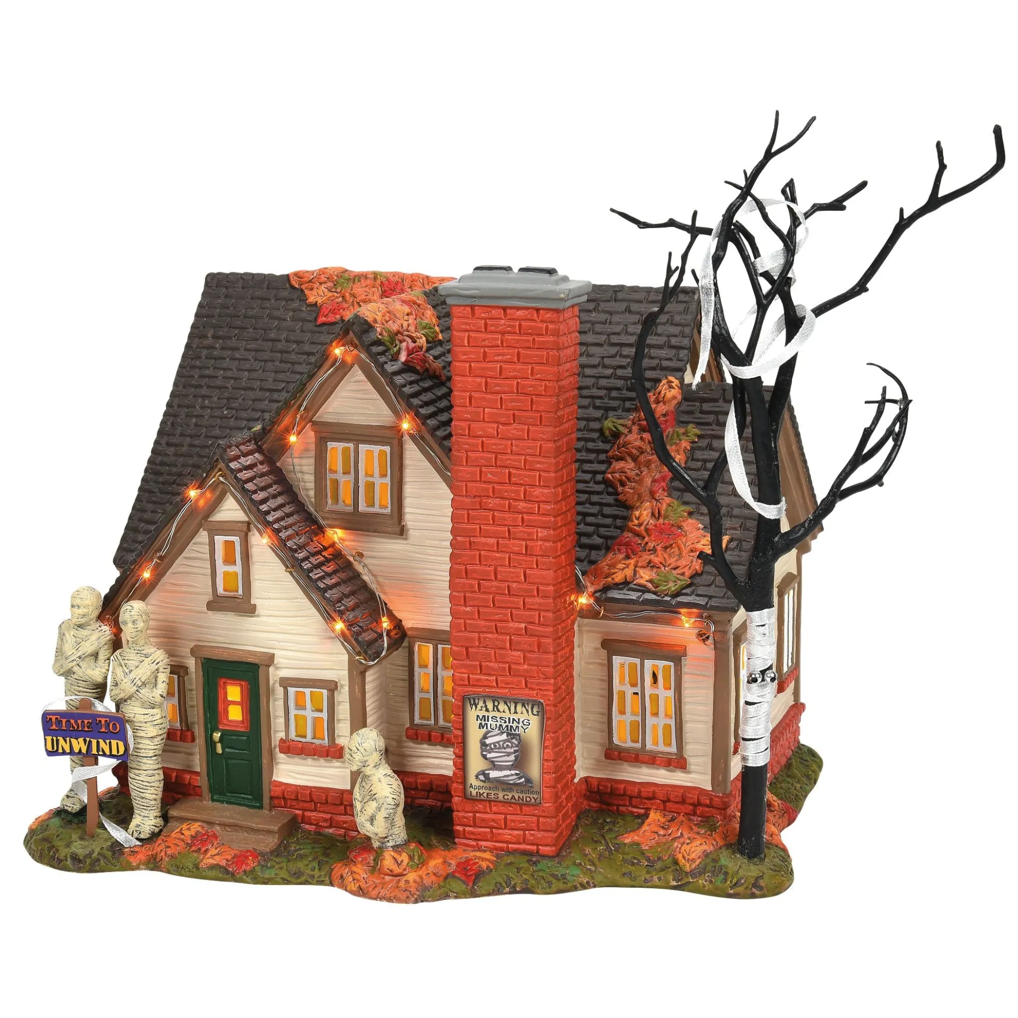 Department 56 Village Lighted Buildings | The Mummy House