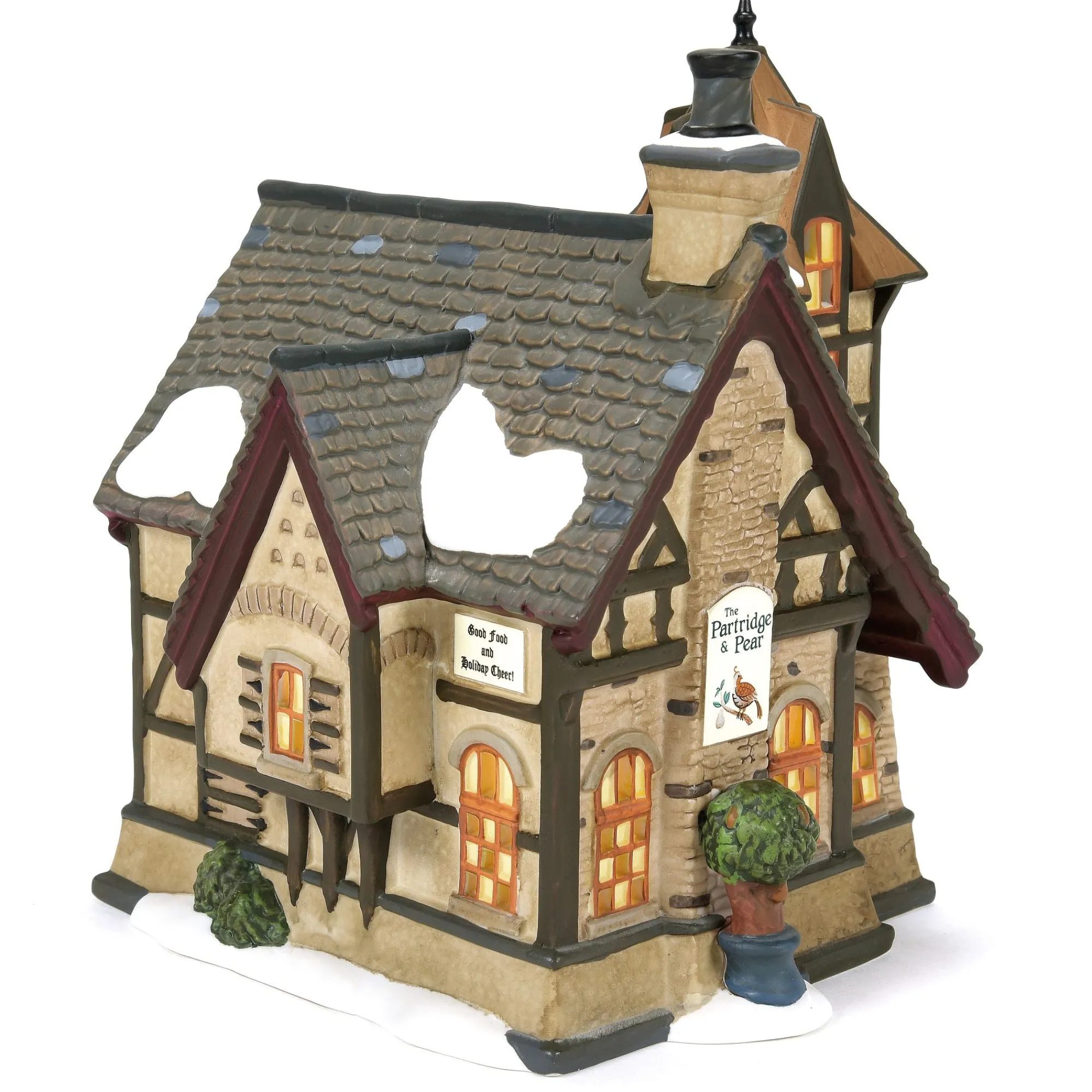 Department 56 Village Lighted Buildings | The Partridge & Pear