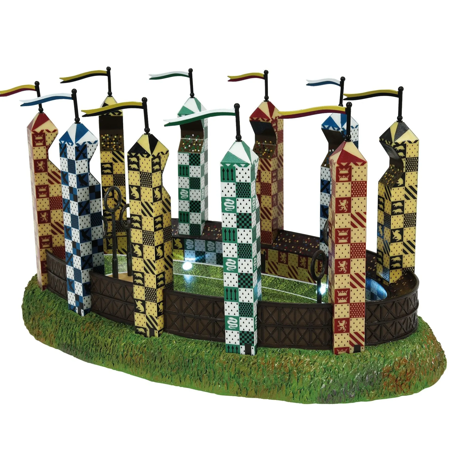 Department 56 Village Lighted Buildings | The Quidditch Pitch