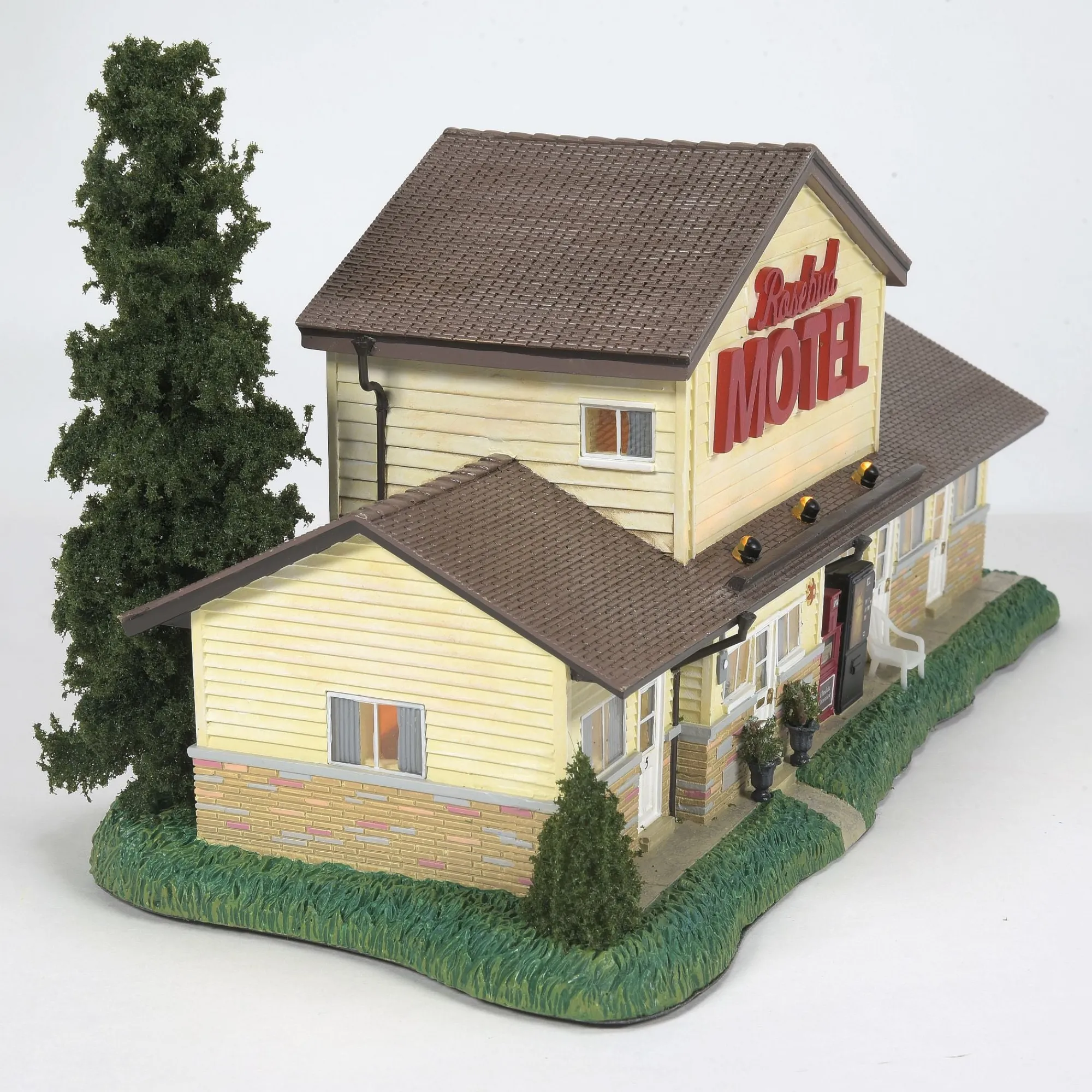 Department 56 Village Lighted Buildings | The Rosebud Motel