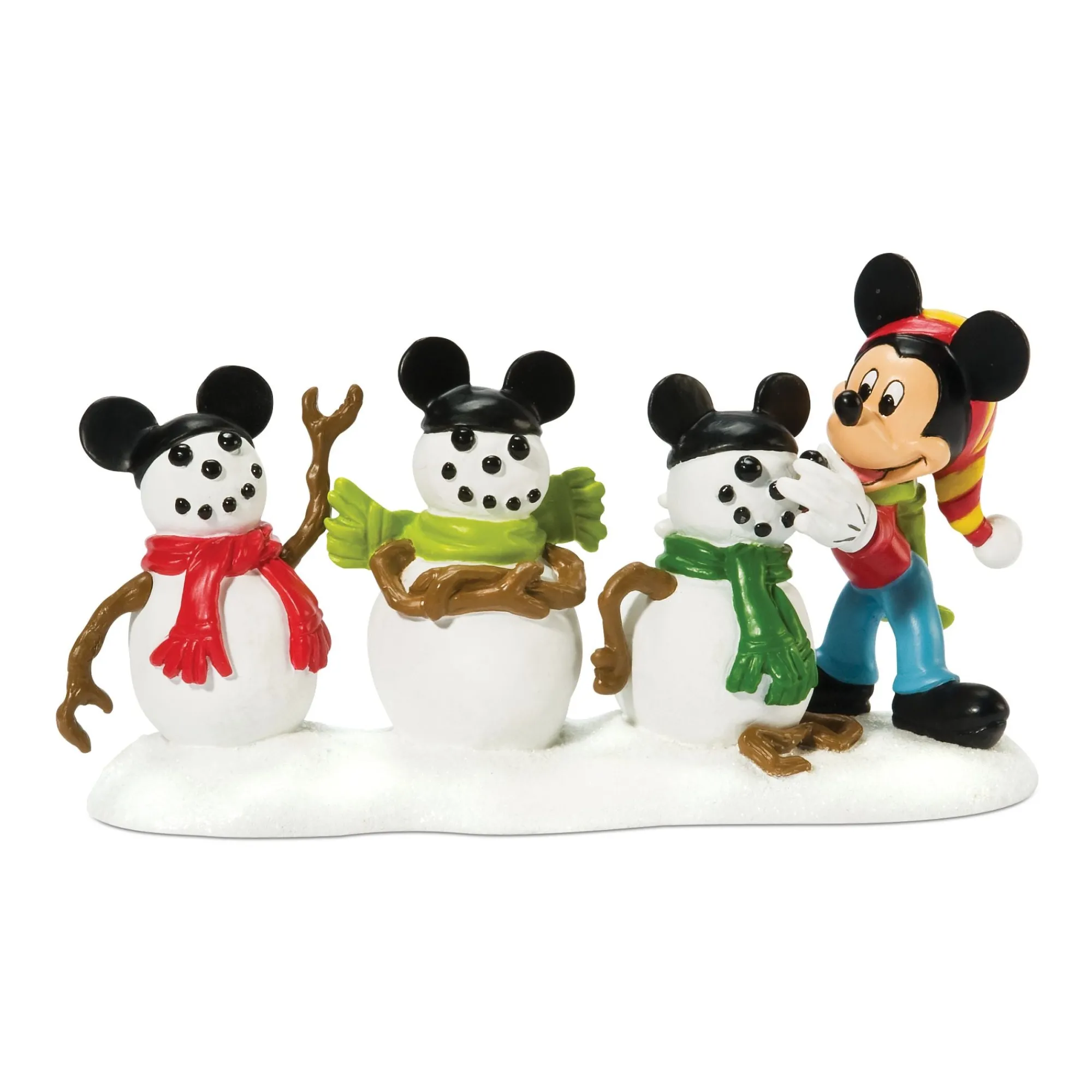 Department 56 Village Parts And Accessories | Snowman | The Three Mouseketeers