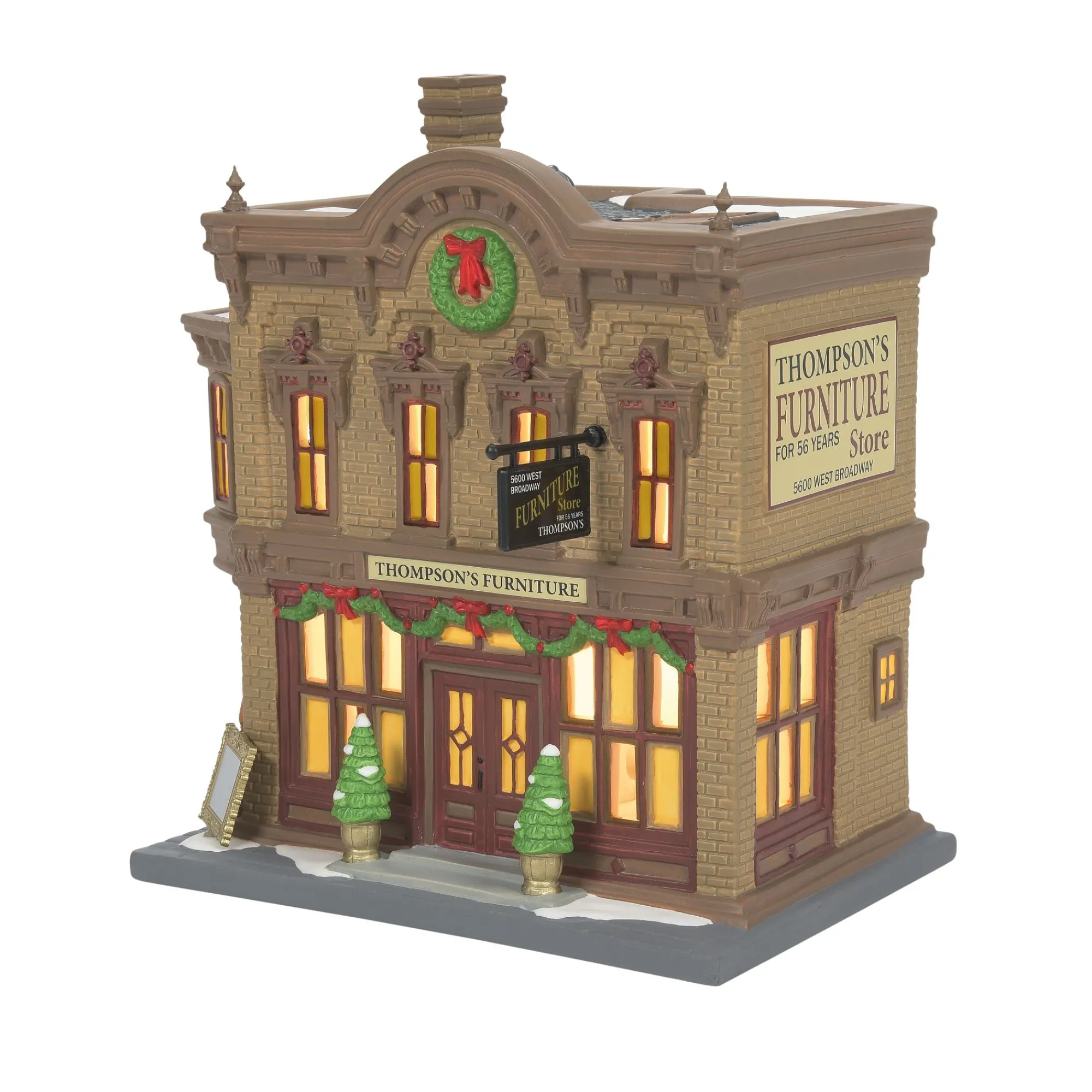 Department 56 Village Lighted Buildings | Thompson's Furniture