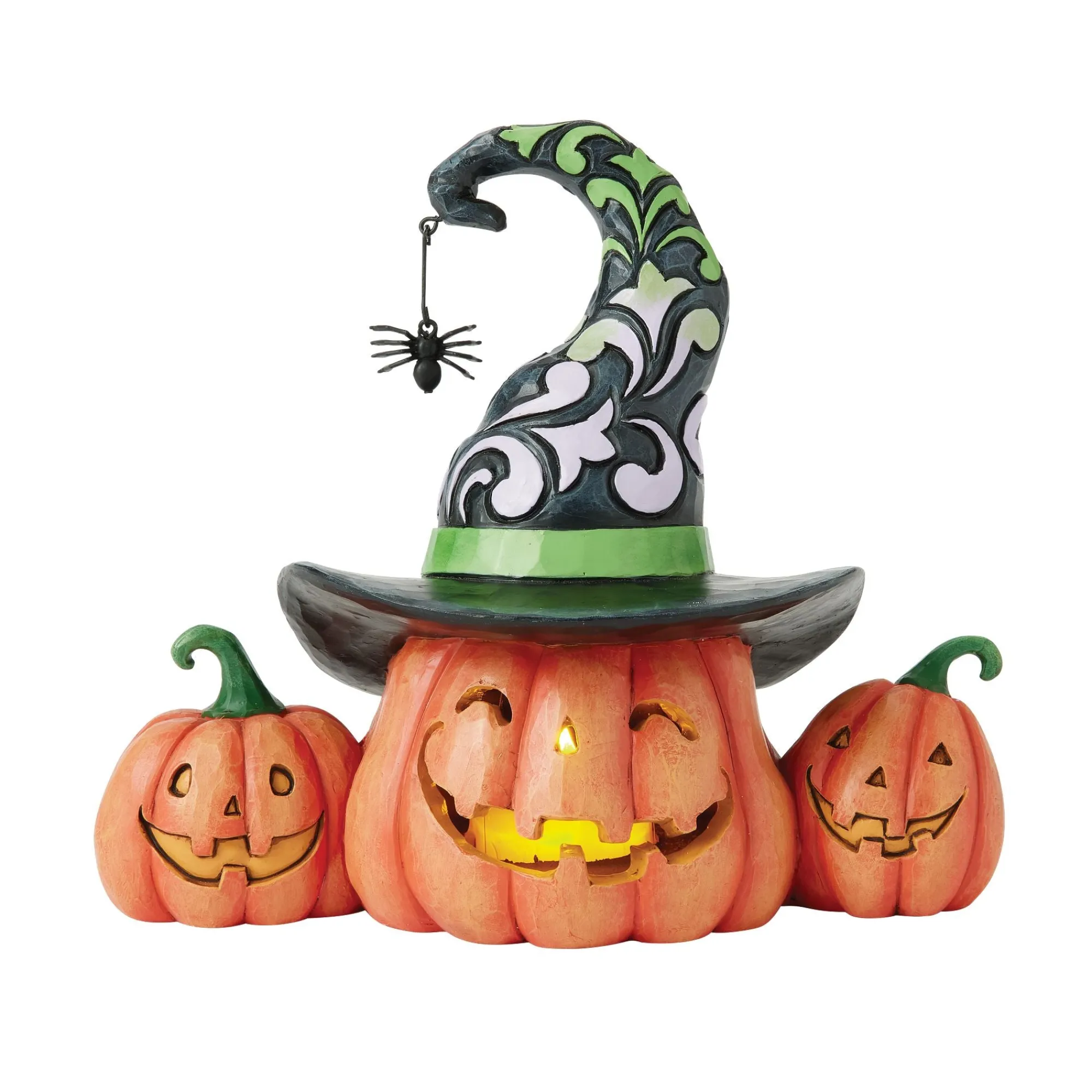 Enesco Gift Figurines | Three Jack-O-Lanterns LED Fig