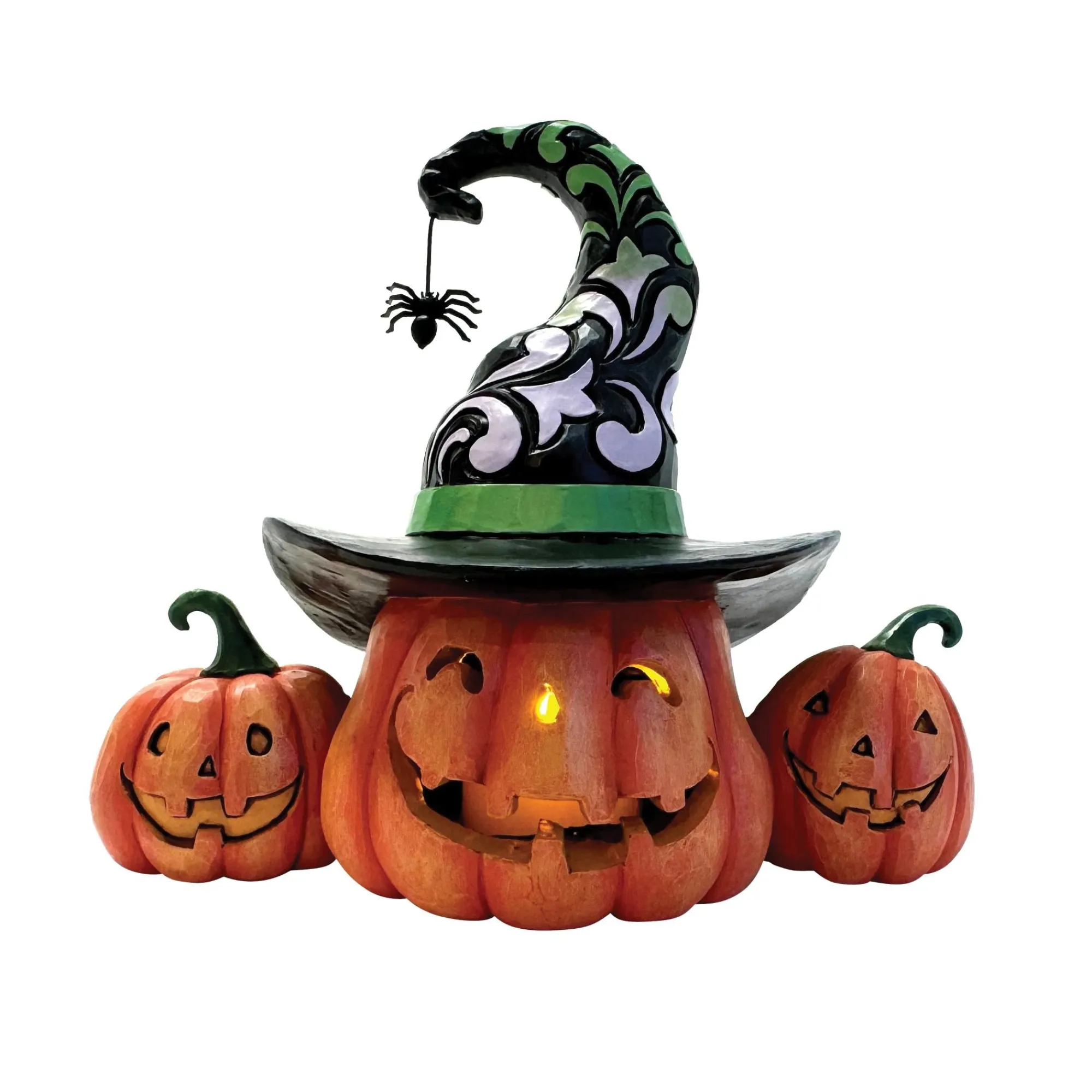 Enesco Gift Figurines | Three Jack-O-Lanterns LED Fig