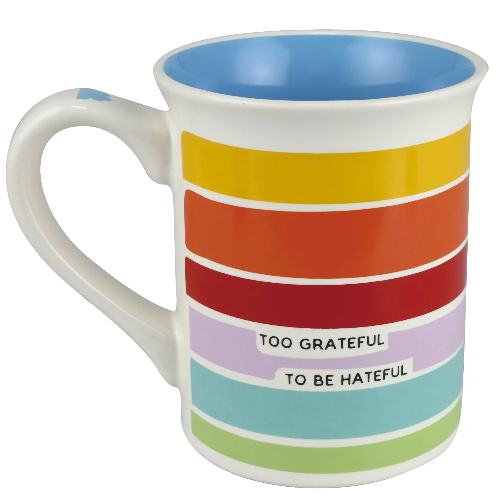 Enesco Gift Mugs | Drinkware | Too Blessed Rainbow Mug 16 oz