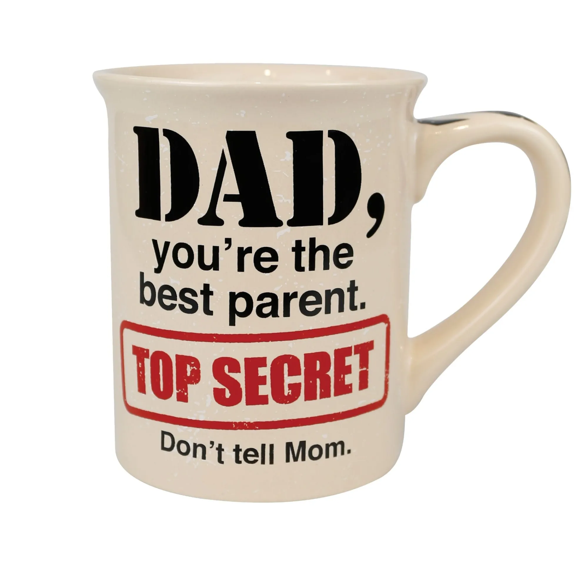 Enesco Gift Mugs | Drinkware | Top Secret Dad 16 oz Mug