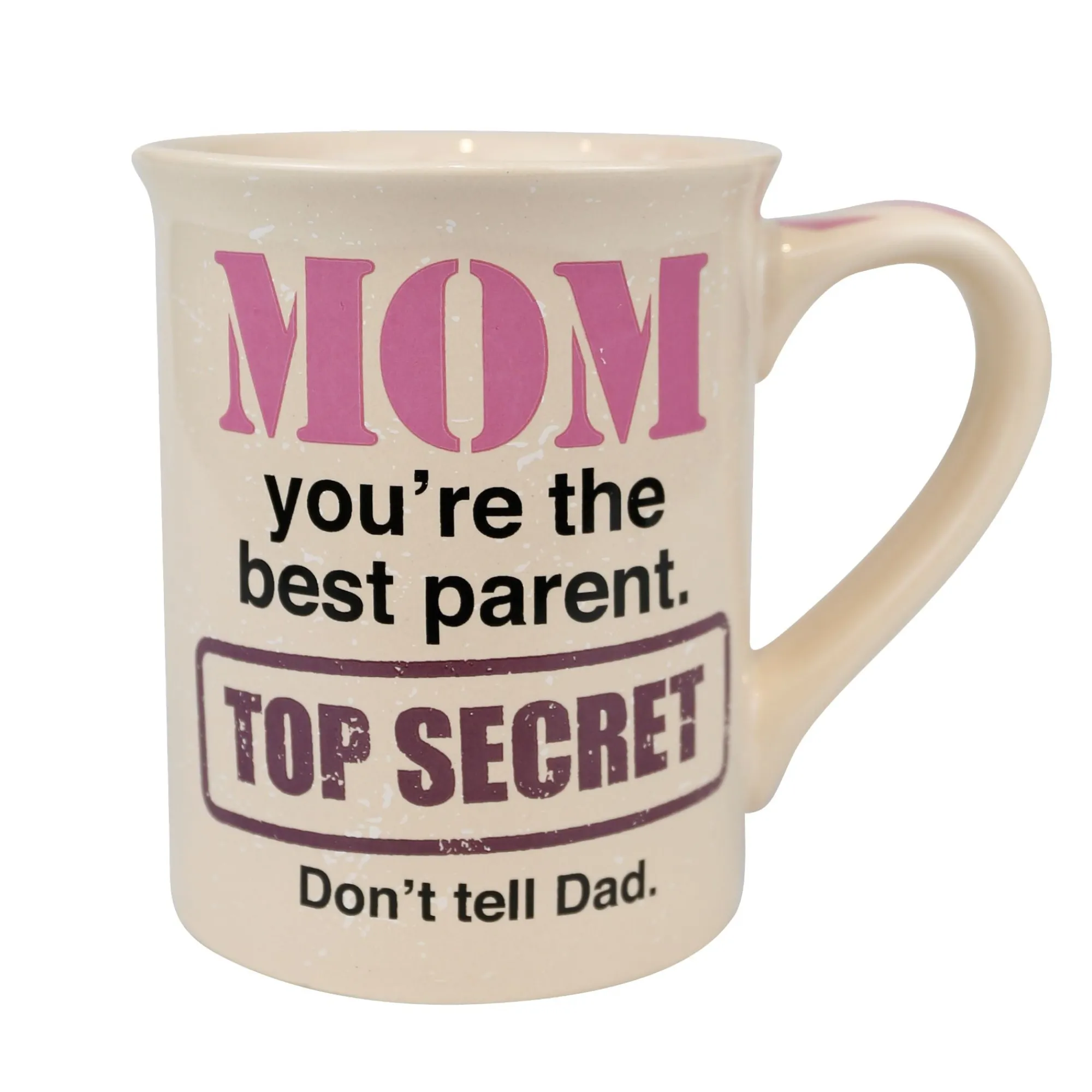 Enesco Gift Mugs | Drinkware | Top Secret Mom 16 oz Mug