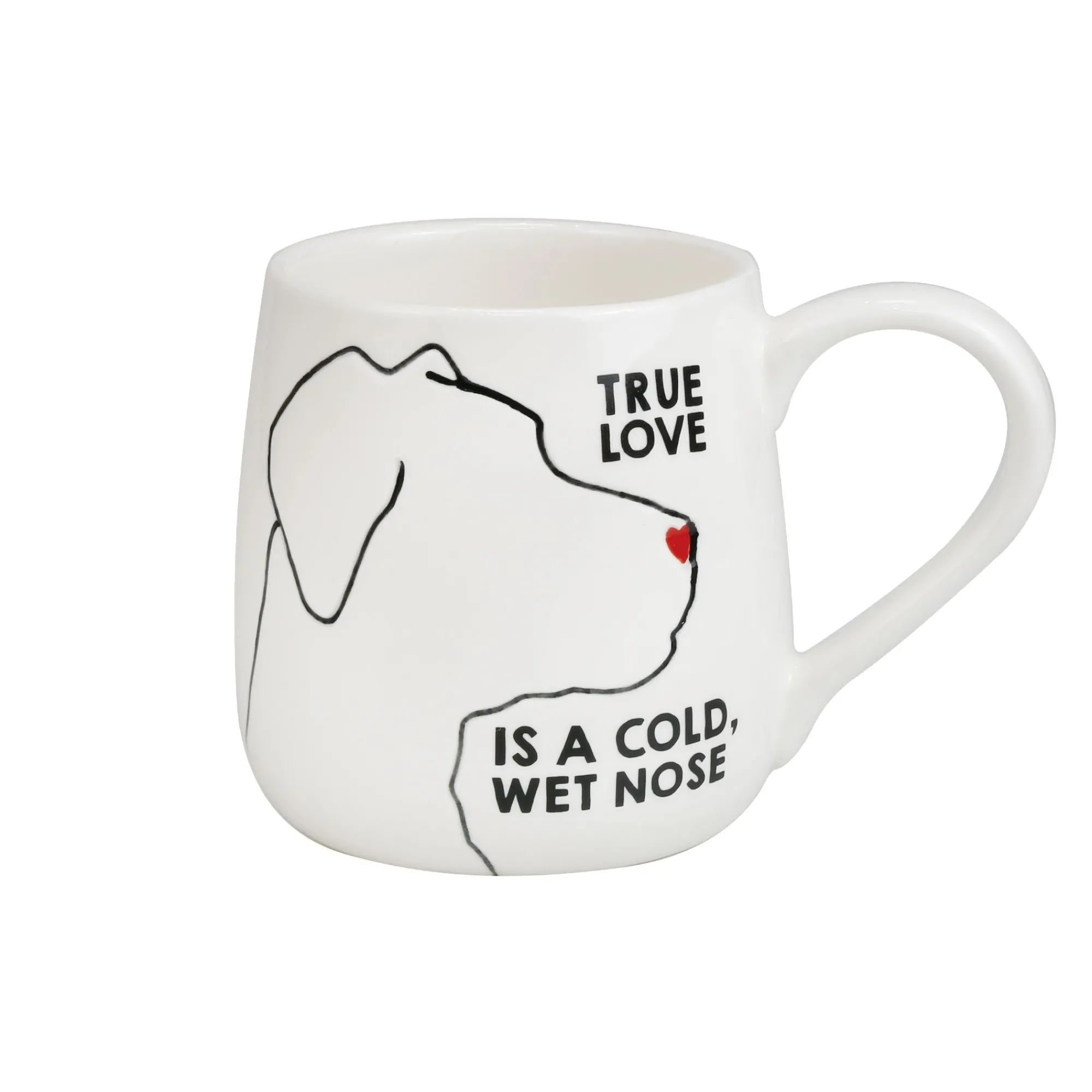 Enesco Gift Mugs | Drinkware | True Love Dog Etched Mug