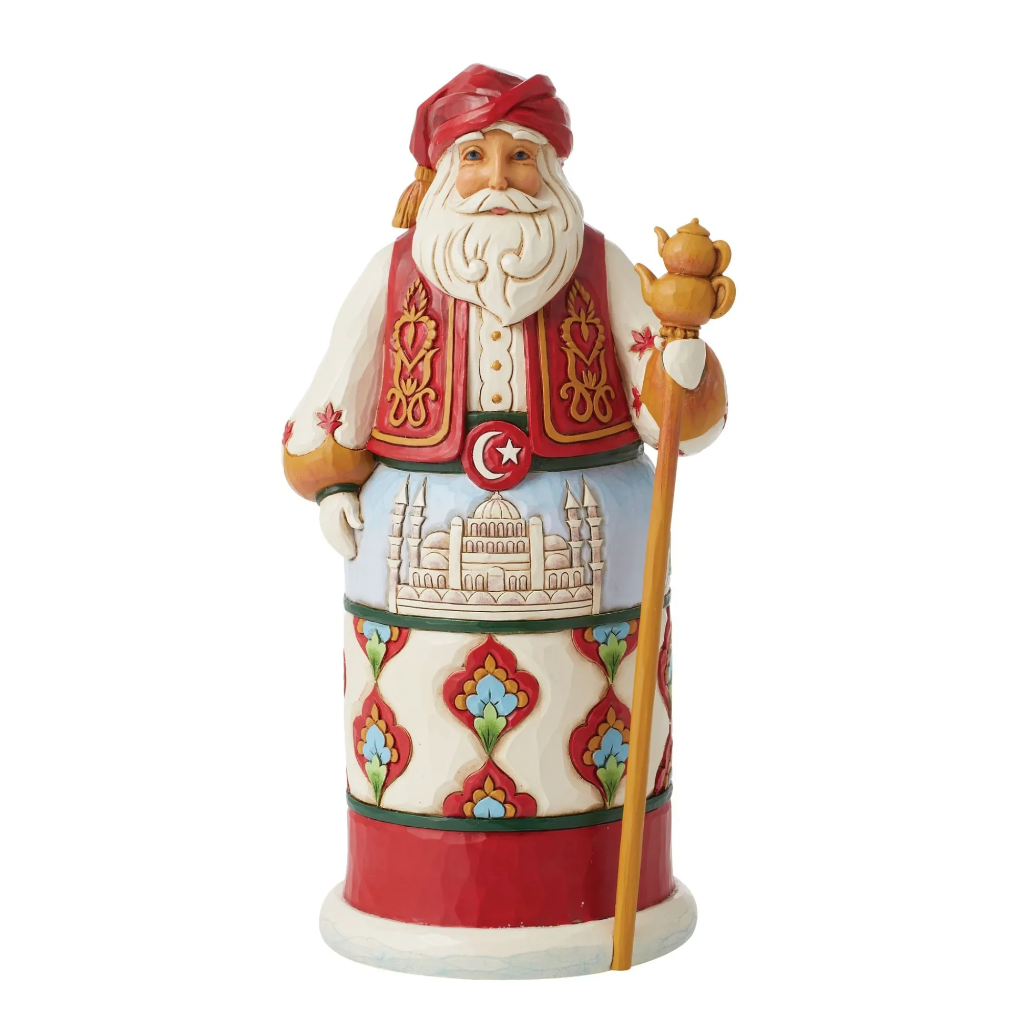 Enesco Gift Figurines | Santas | Turkish Santa Figurine