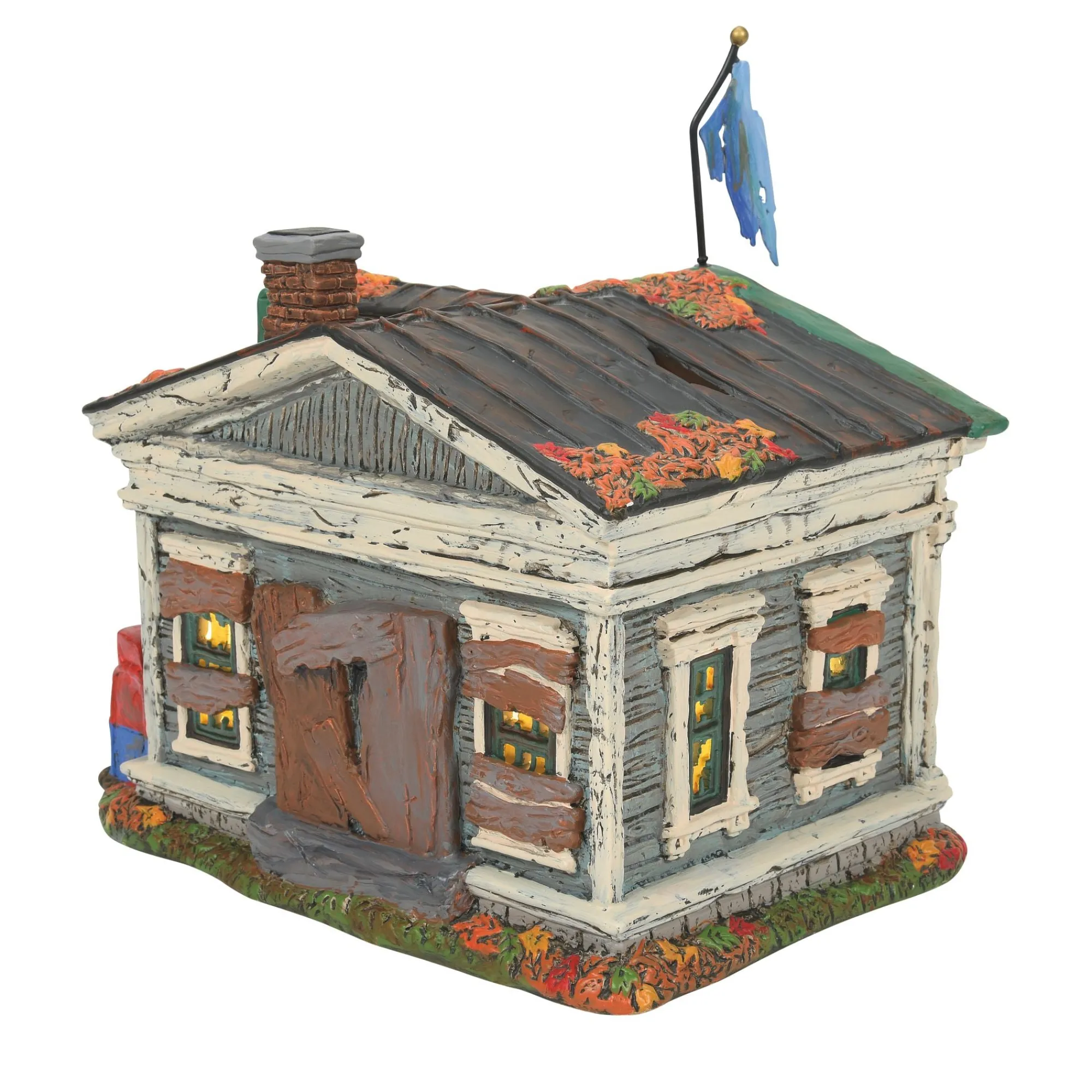 Department 56 Village Lighted Buildings | Village Ghost Office