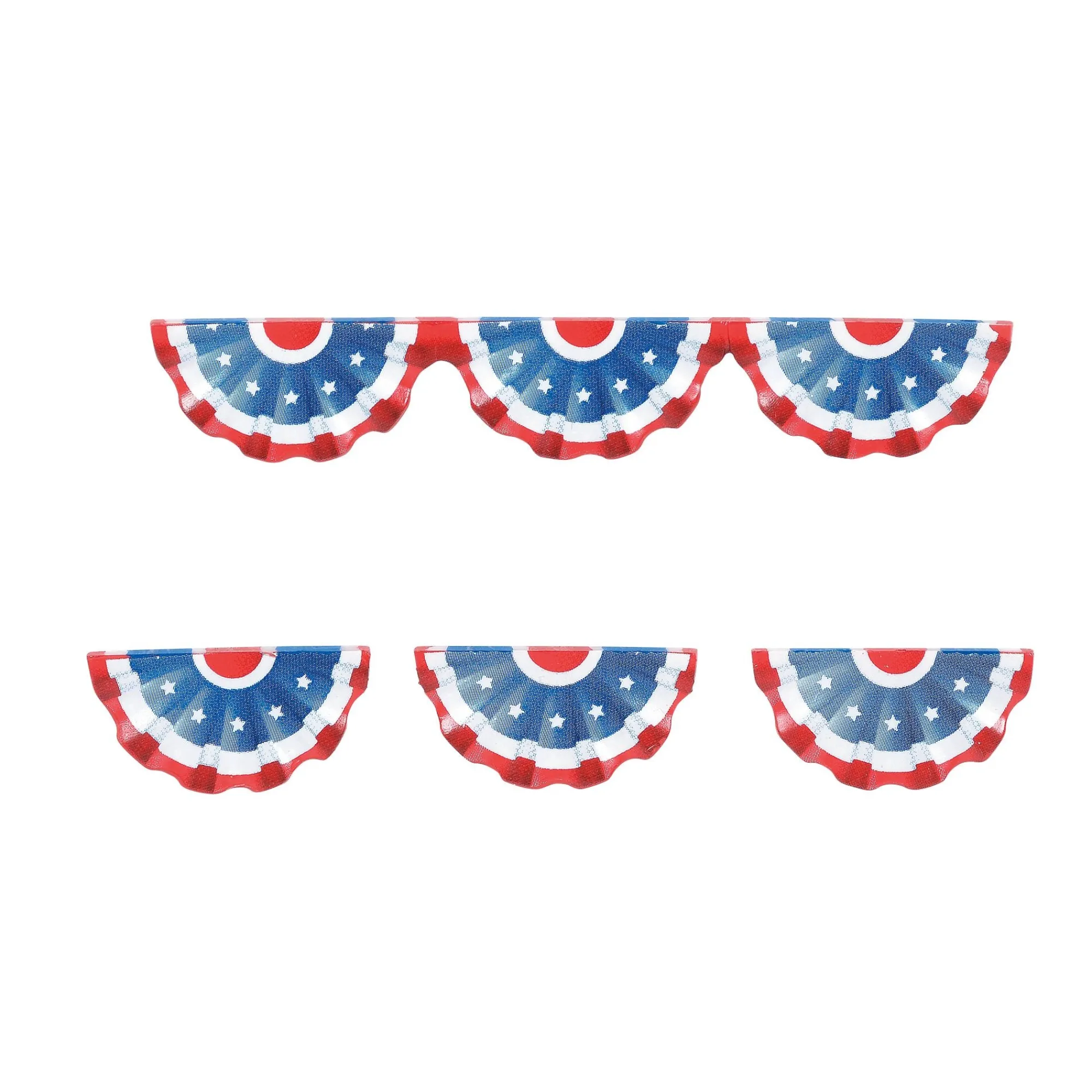 Department 56 Village Parts And Accessories | Village Patriotic Bunting