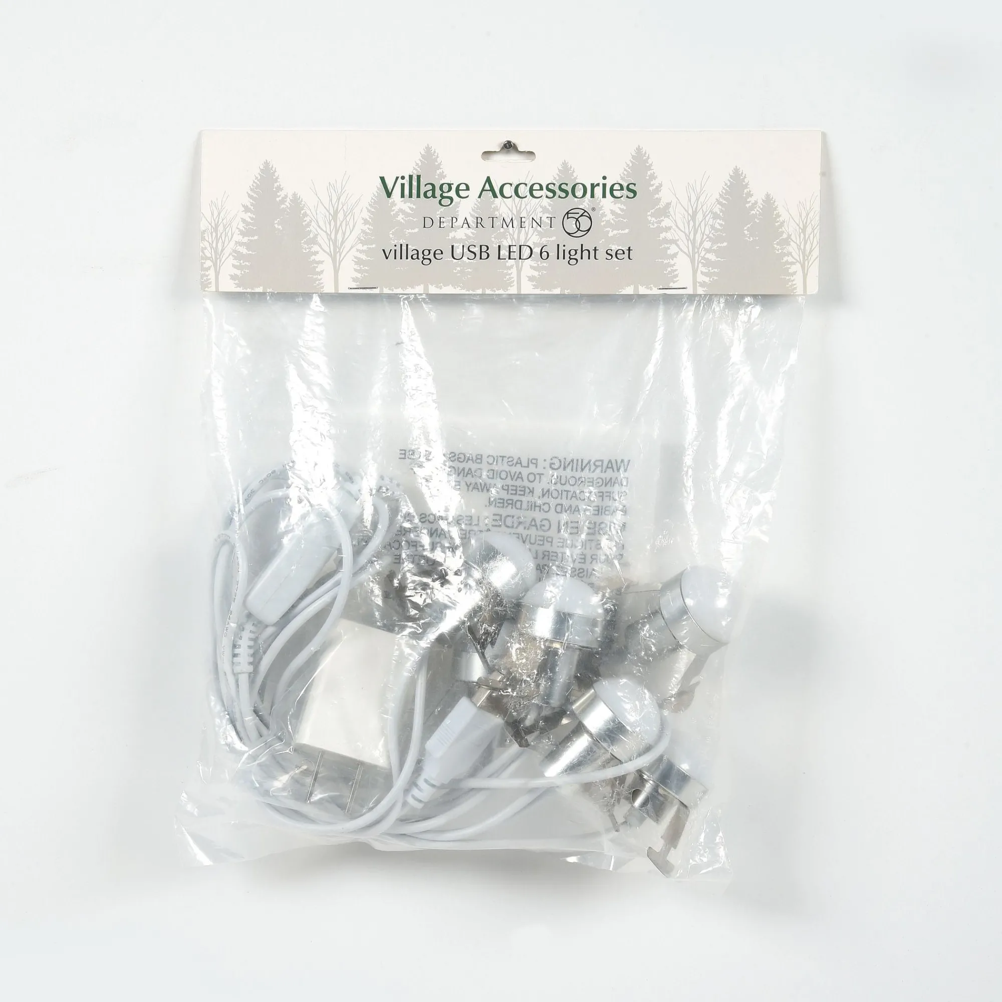 Department 56 Village Parts And Accessories | Village USB LED 6 Light Set