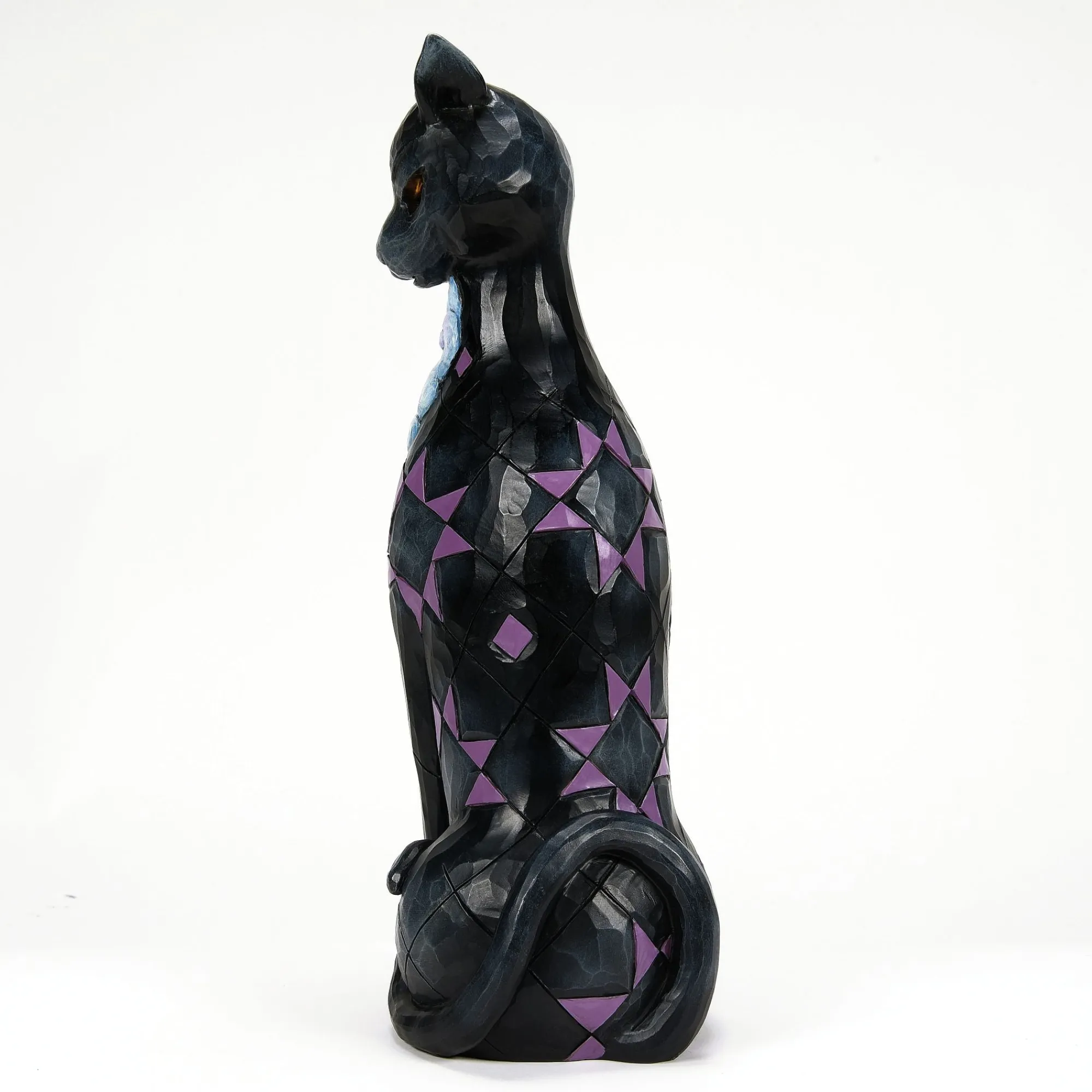 Enesco Gift Figurines | Vintage Cat with LED Glow Eyes