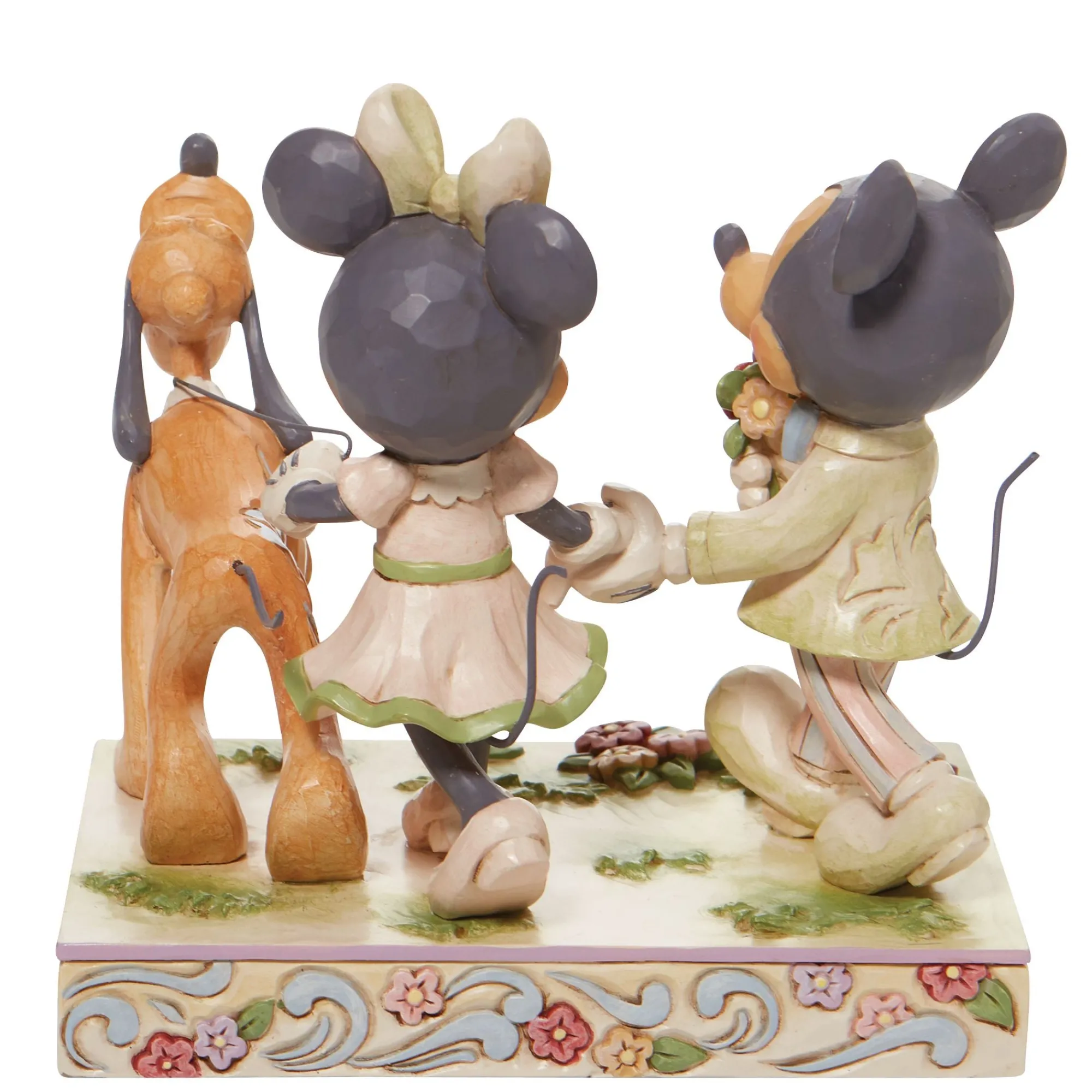 Enesco Gift Figurines | White Woodland Mickey&Minnie