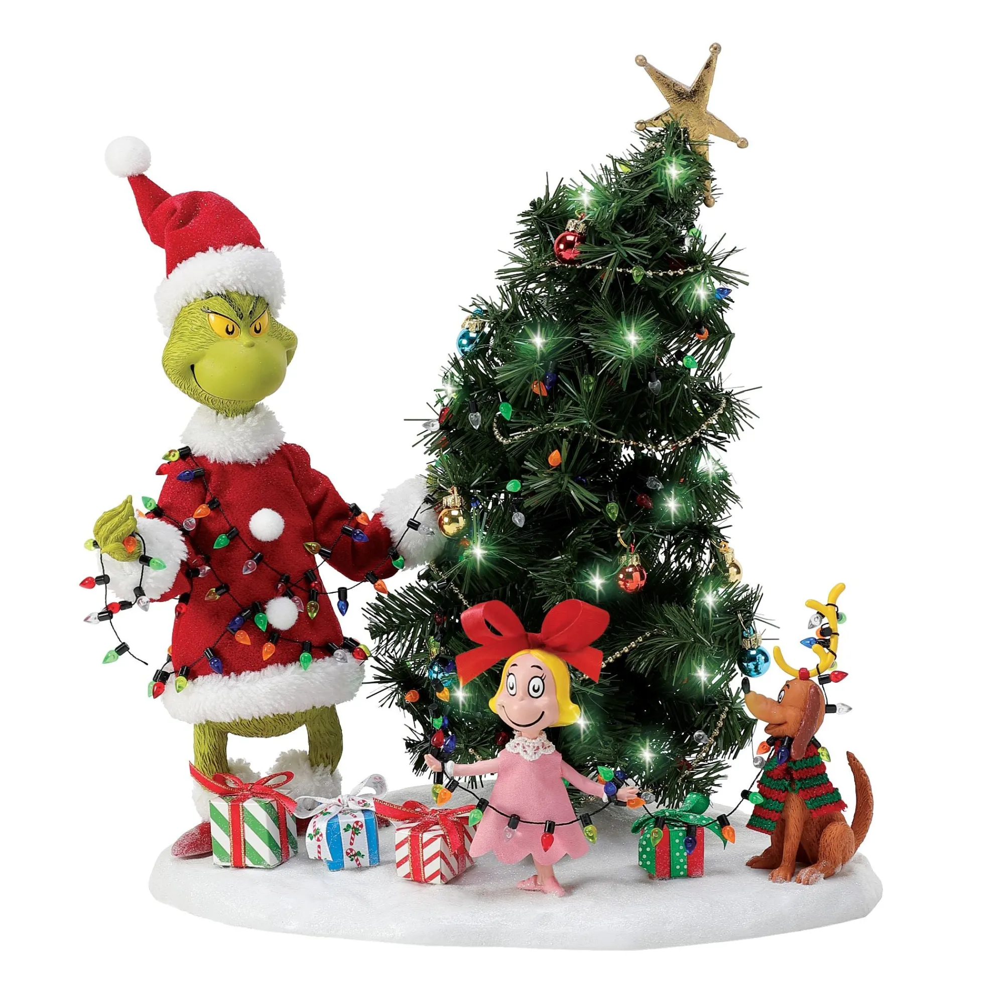 Department 56 Figurines | Who-Ville Tree Trimming Party