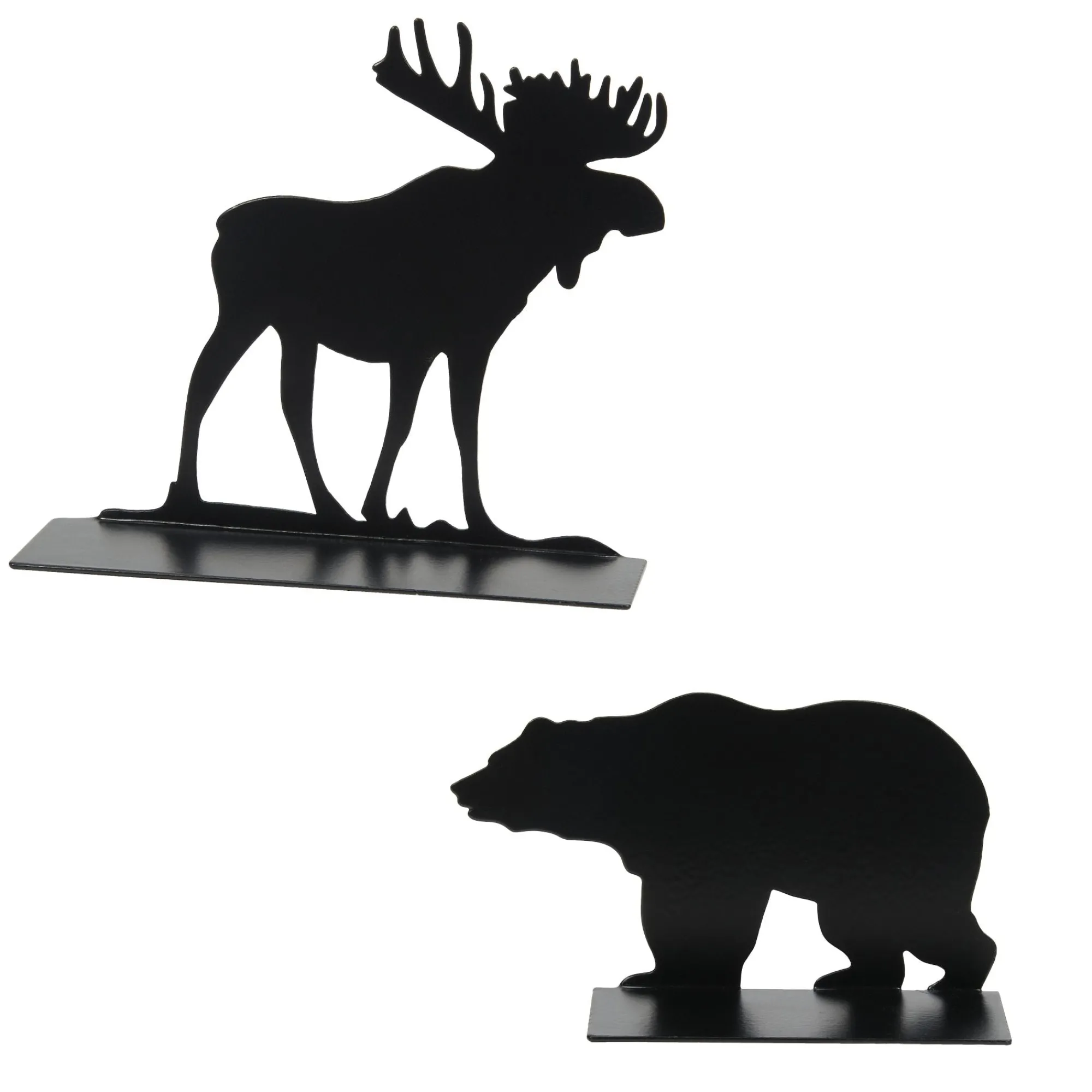 Department 56 Village Parts And Accessories | Wild Animal Silhouette St/2