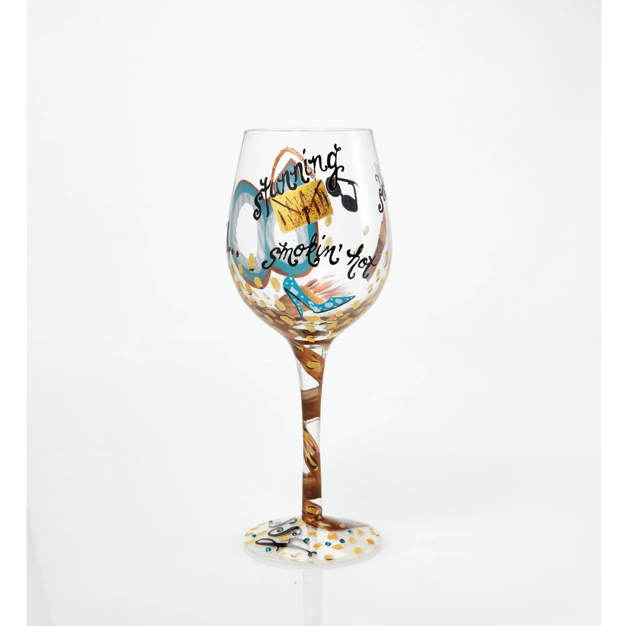 Enesco Gift Drinkware | WINE GLASS 60 AND SASSY