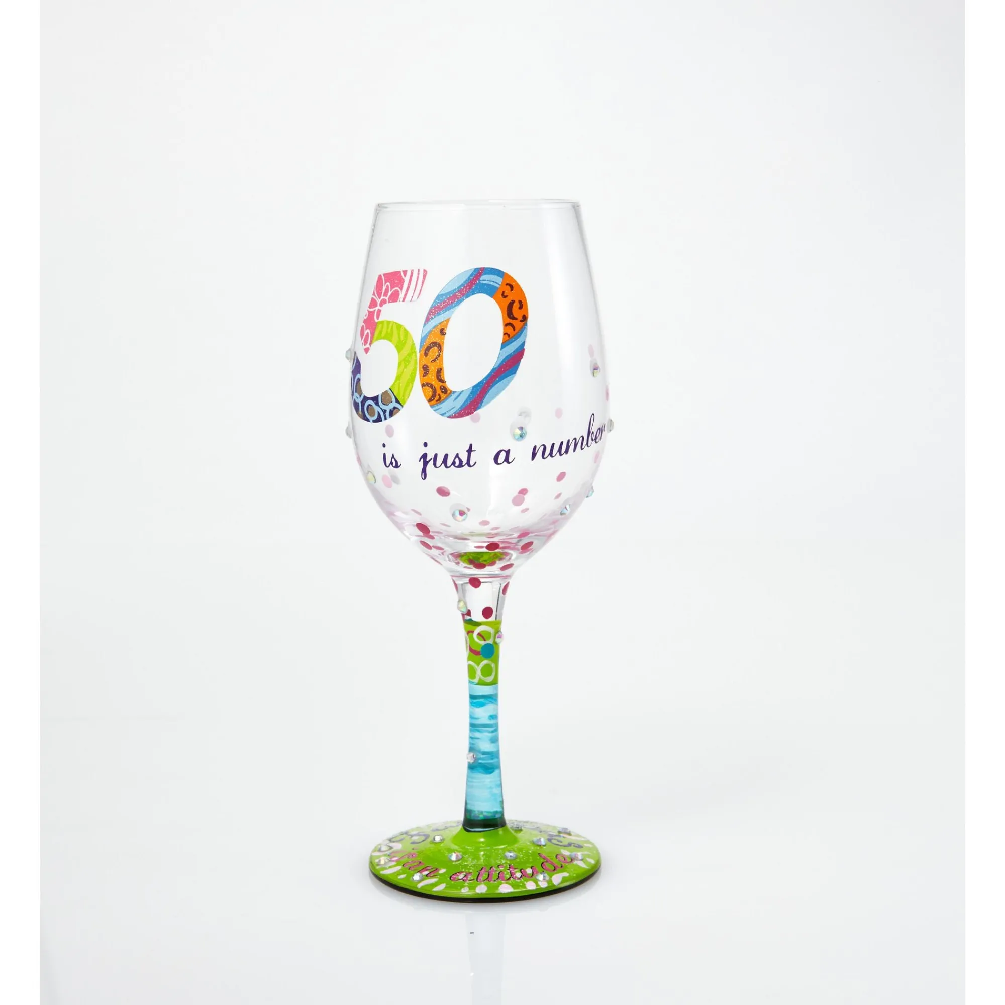 Enesco Gift Drinkware | WINE GLASS 50 IS JUST A NUMBER