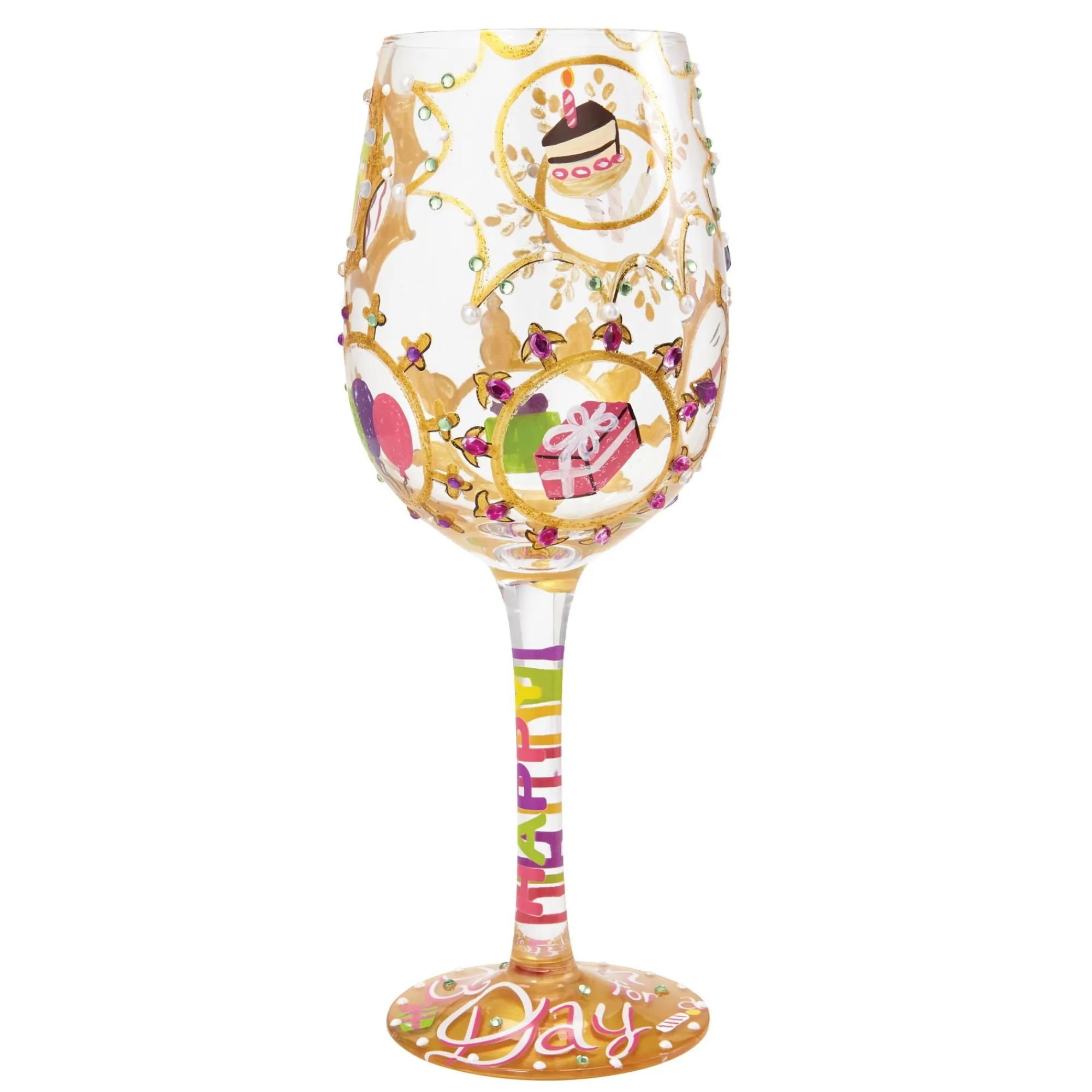 Enesco Gift Drinkware | Wine Glass Queen For A Day