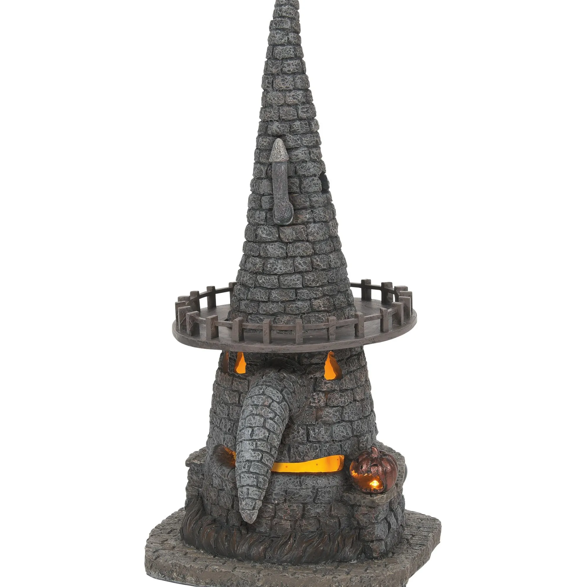 Department 56 Village Lighted Buildings | Witch Tower