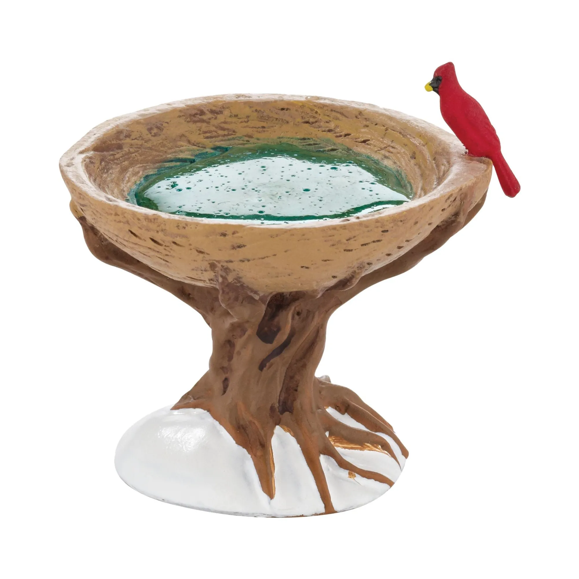 Department 56 Village Parts And Accessories | Woodland Bird Bath