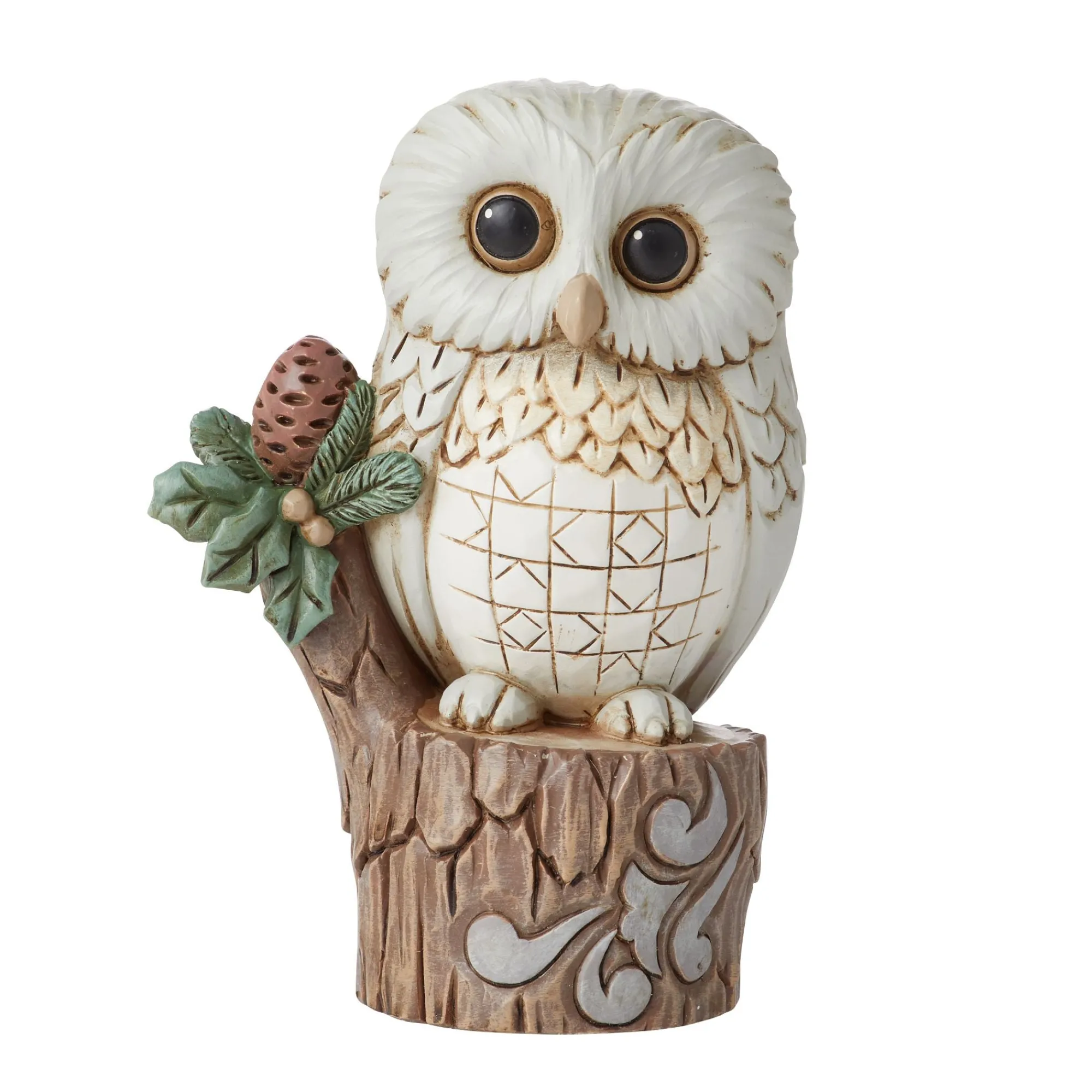 Enesco Gift Figurines | Woodland Owl on Tree Stump