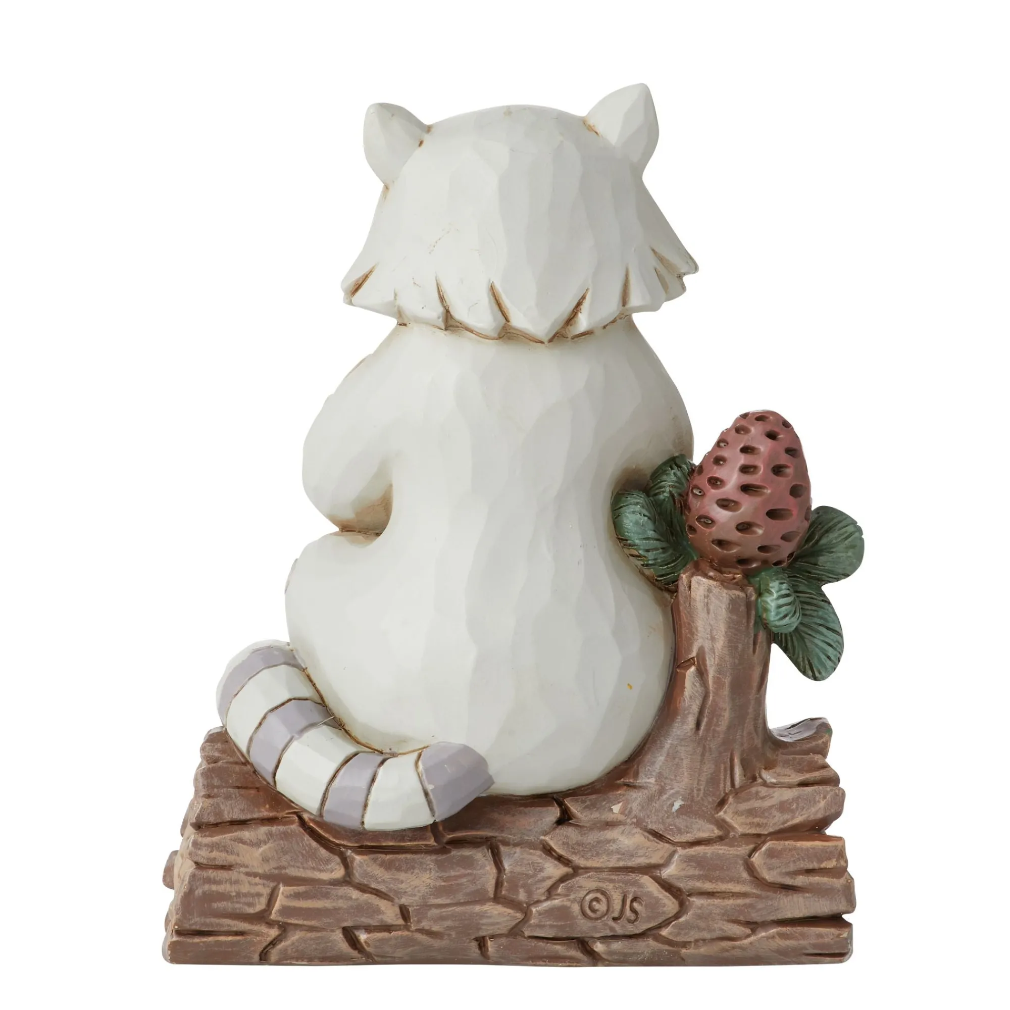 Enesco Gift Figurines | Woodland Raccoon w/Pinecone