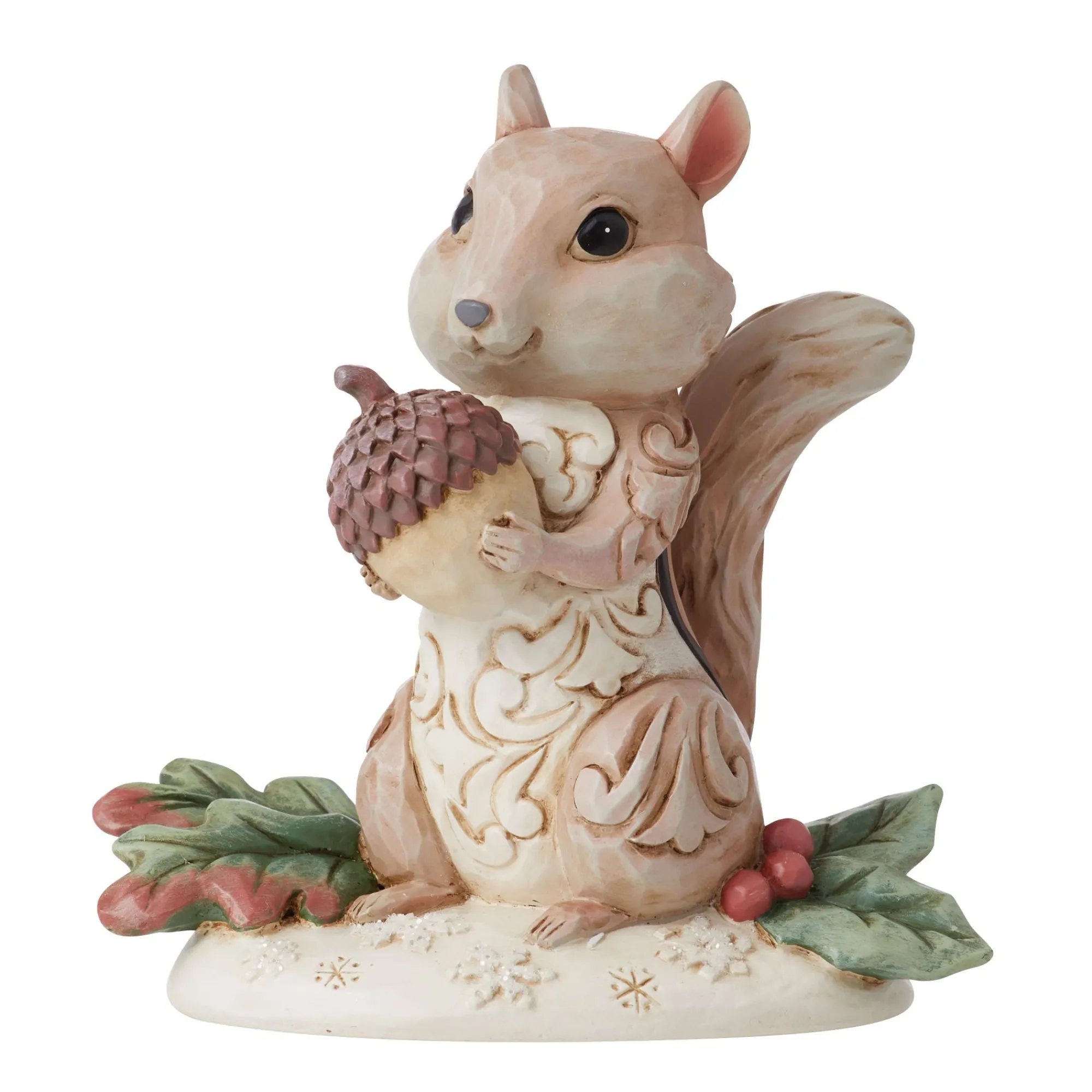 Enesco Gift Figurines | Woodlnd Chipmunk Holding Acorn