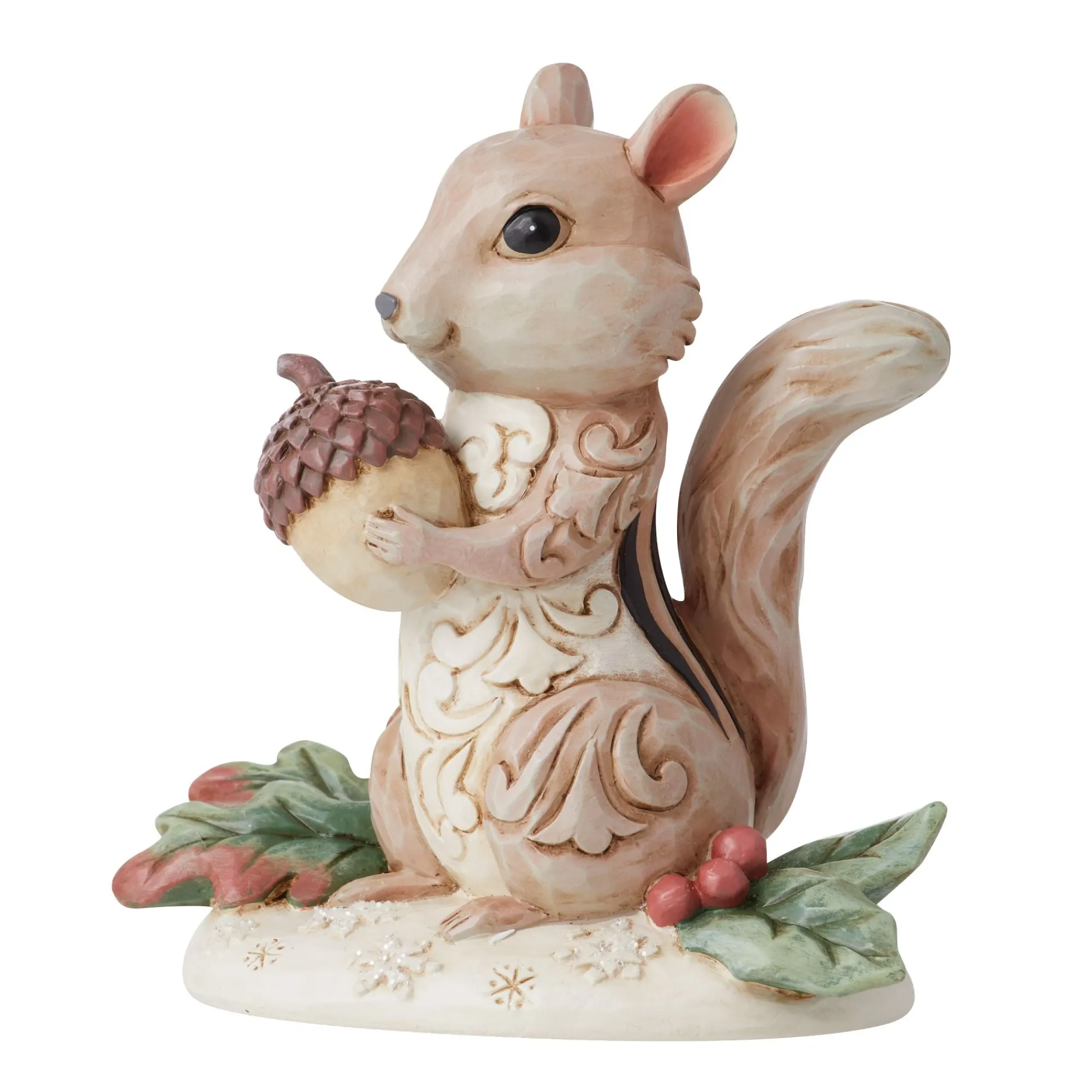 Enesco Gift Figurines | Woodlnd Chipmunk Holding Acorn