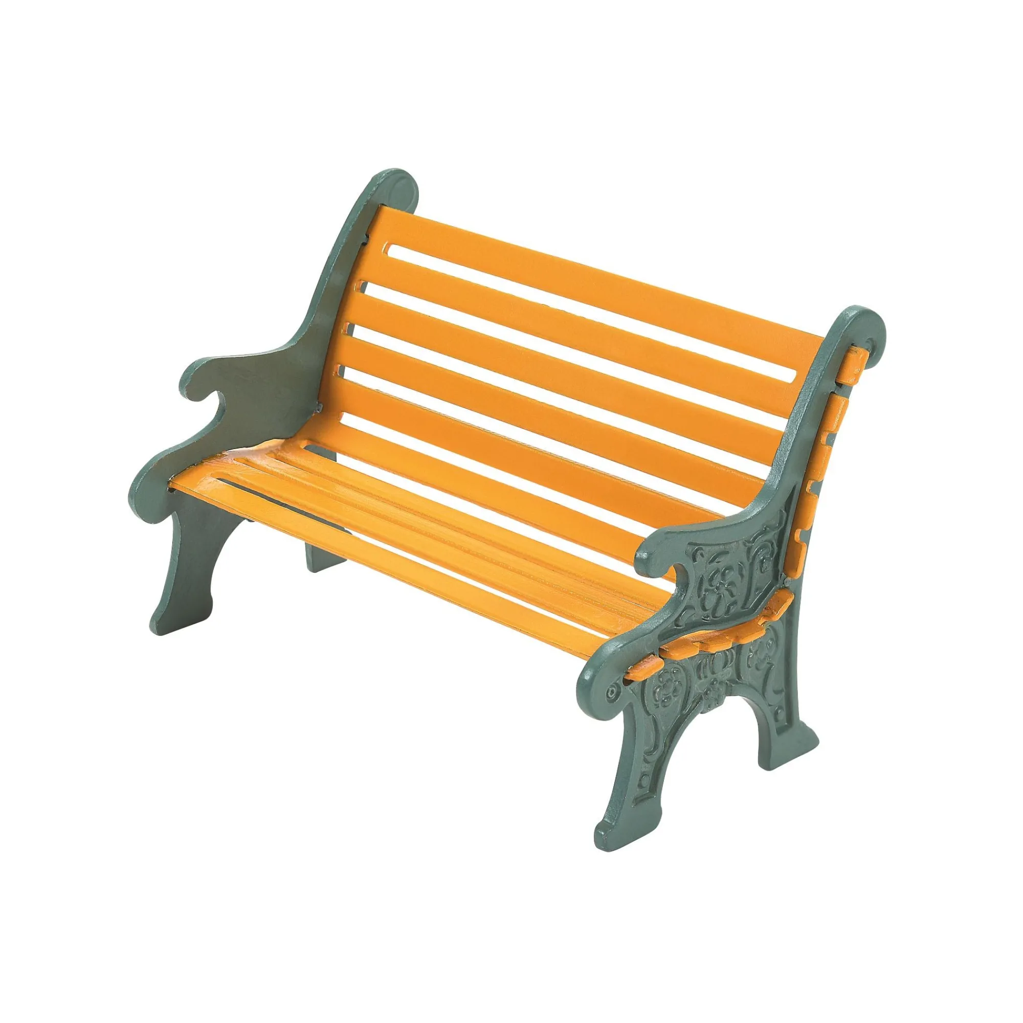 Department 56 Village Parts And Accessories | Wrought Iron Park Bench