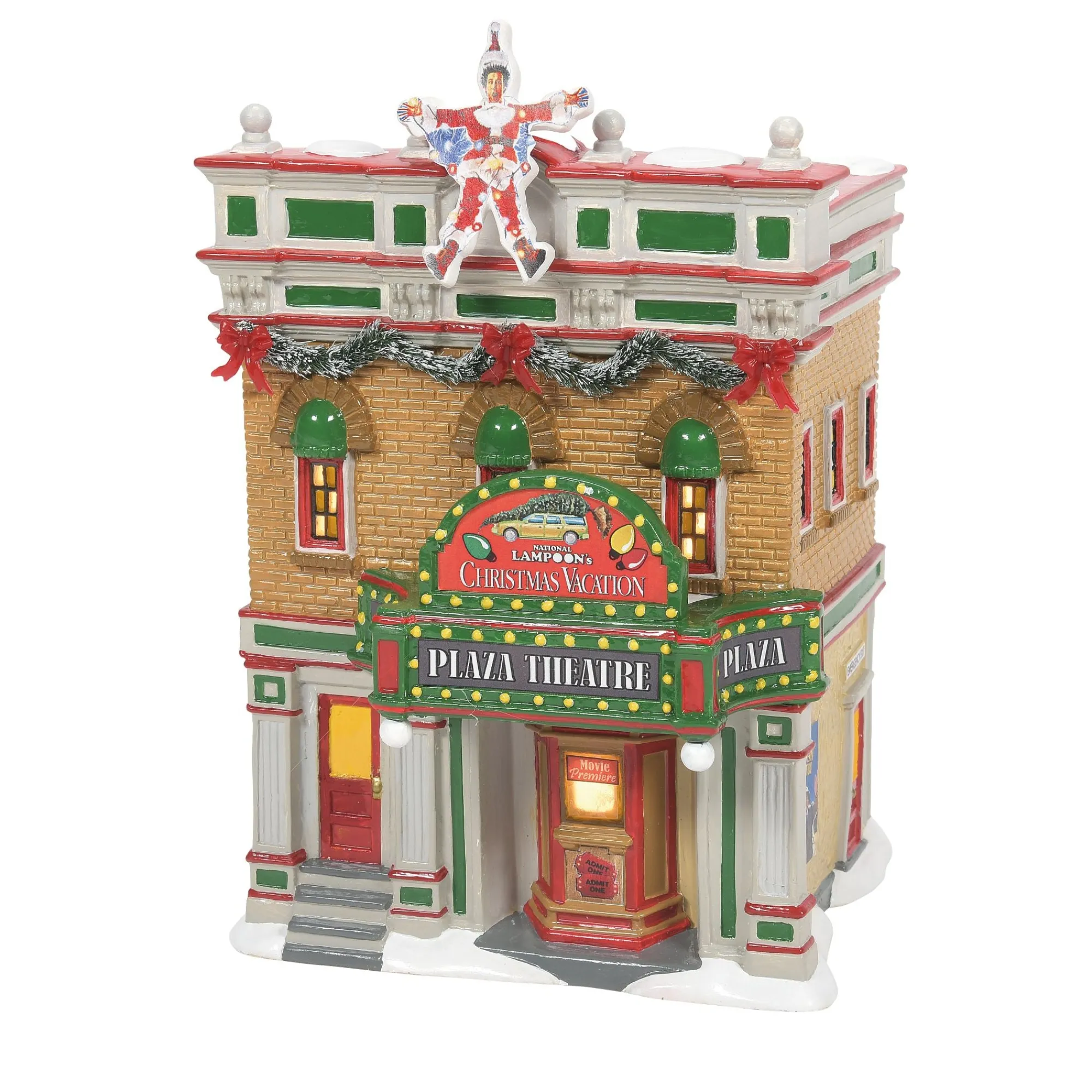 Department 56 Village Lighted Buildings | Xmas Vac Premiere At The Plaza