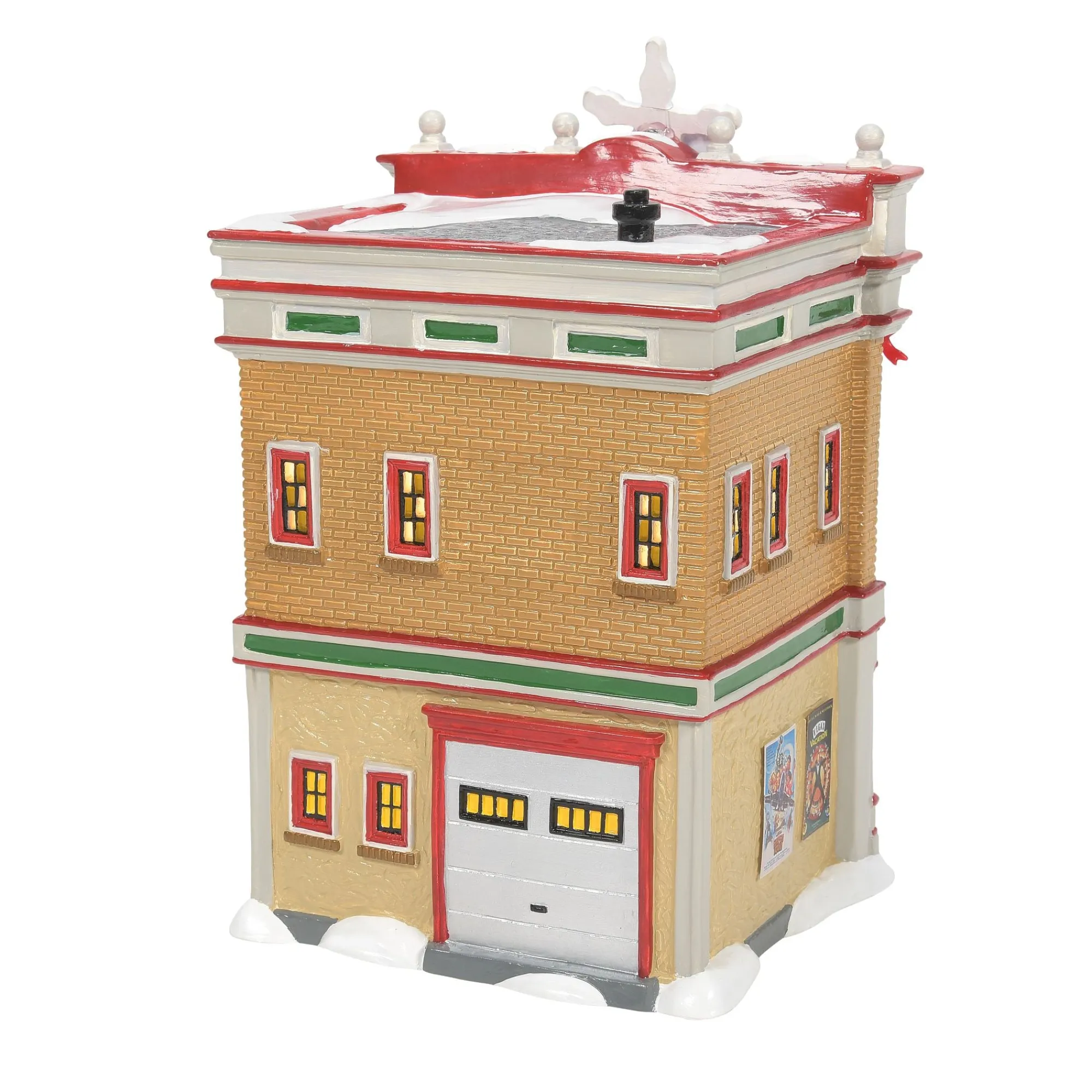 Department 56 Village Lighted Buildings | Xmas Vac Premiere At The Plaza